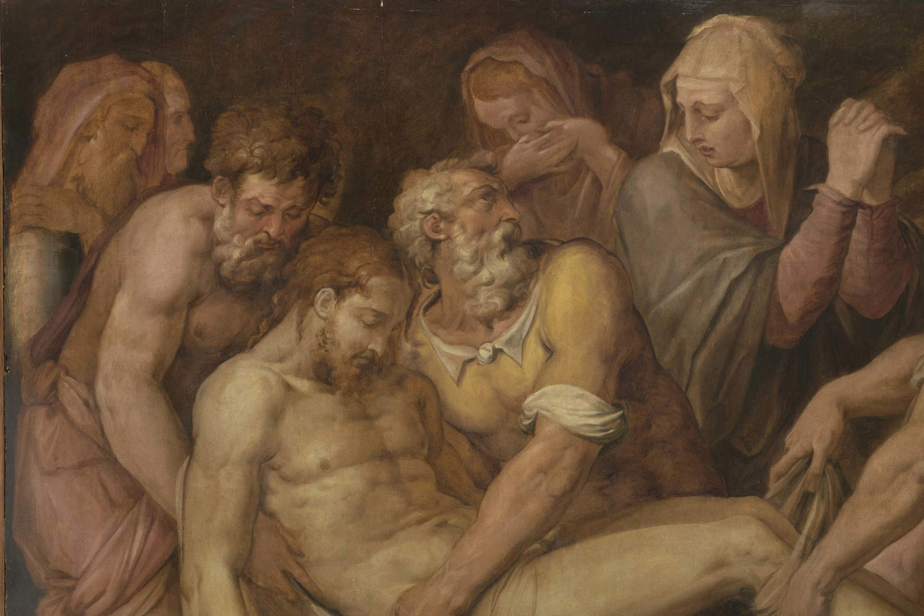 Giorgio Vasari, The Deposition of Christ, detail