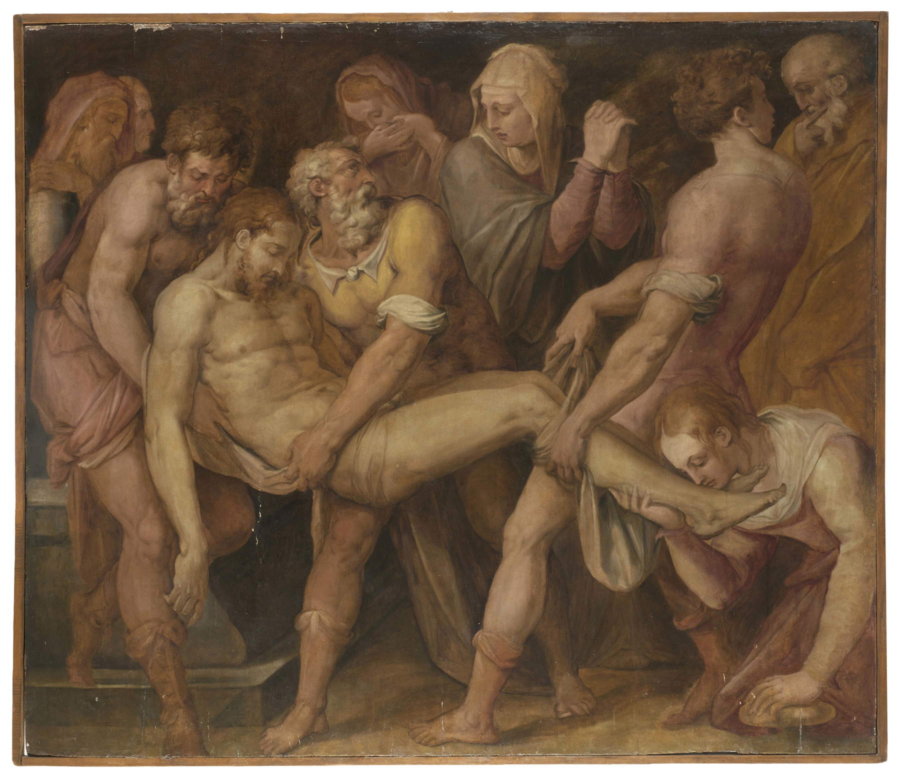 Giorgio Vasari, The Deposition of Christ (1540s; oil on panel, 159 x 185 cm)