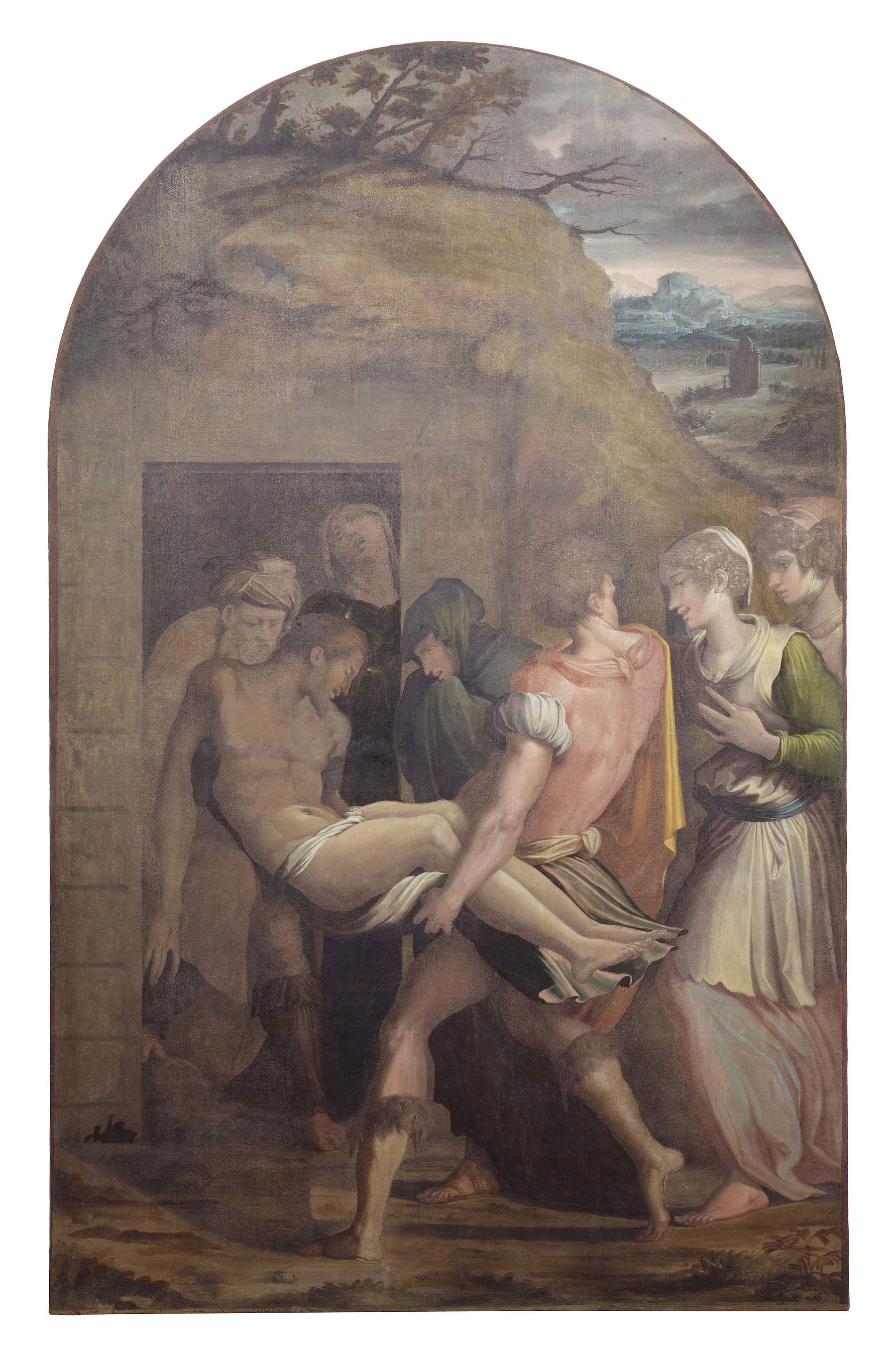 Giorgio Vasari, The Deposition of Christ (1540; oil on canvas, 182 x 114 cm; San Gimignano, Museum of Sacred Art)