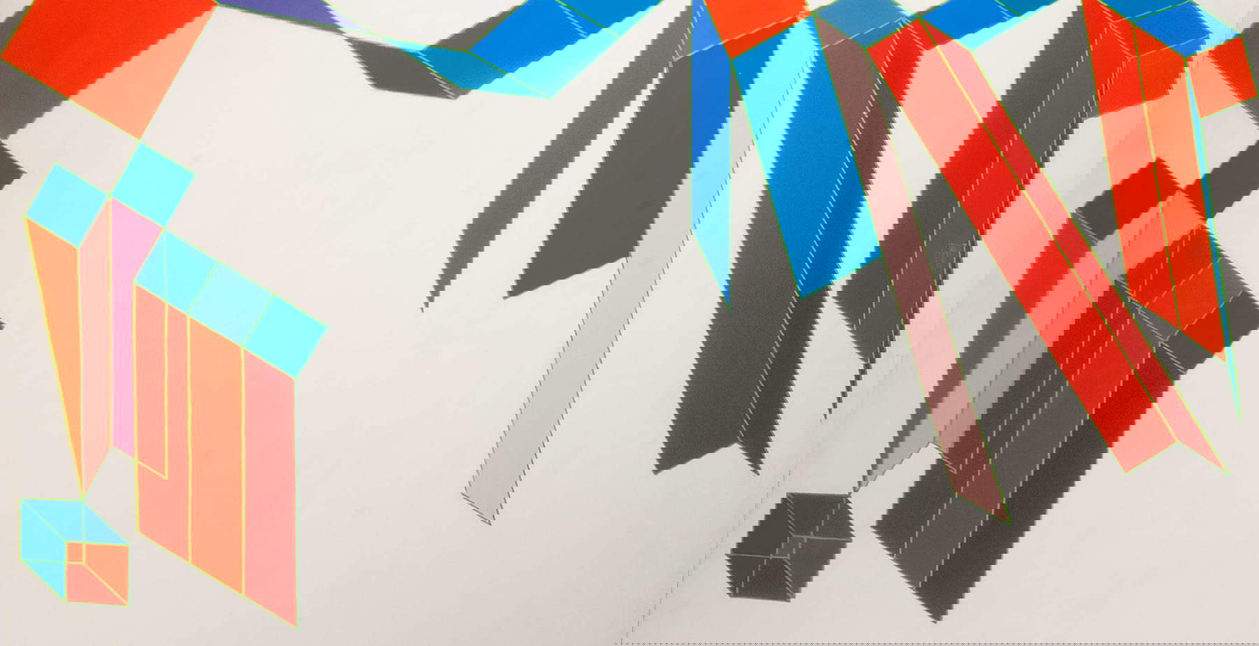 Achille Perilli, the labyrinth of form on display in Naples at Alfonso Artiaco's