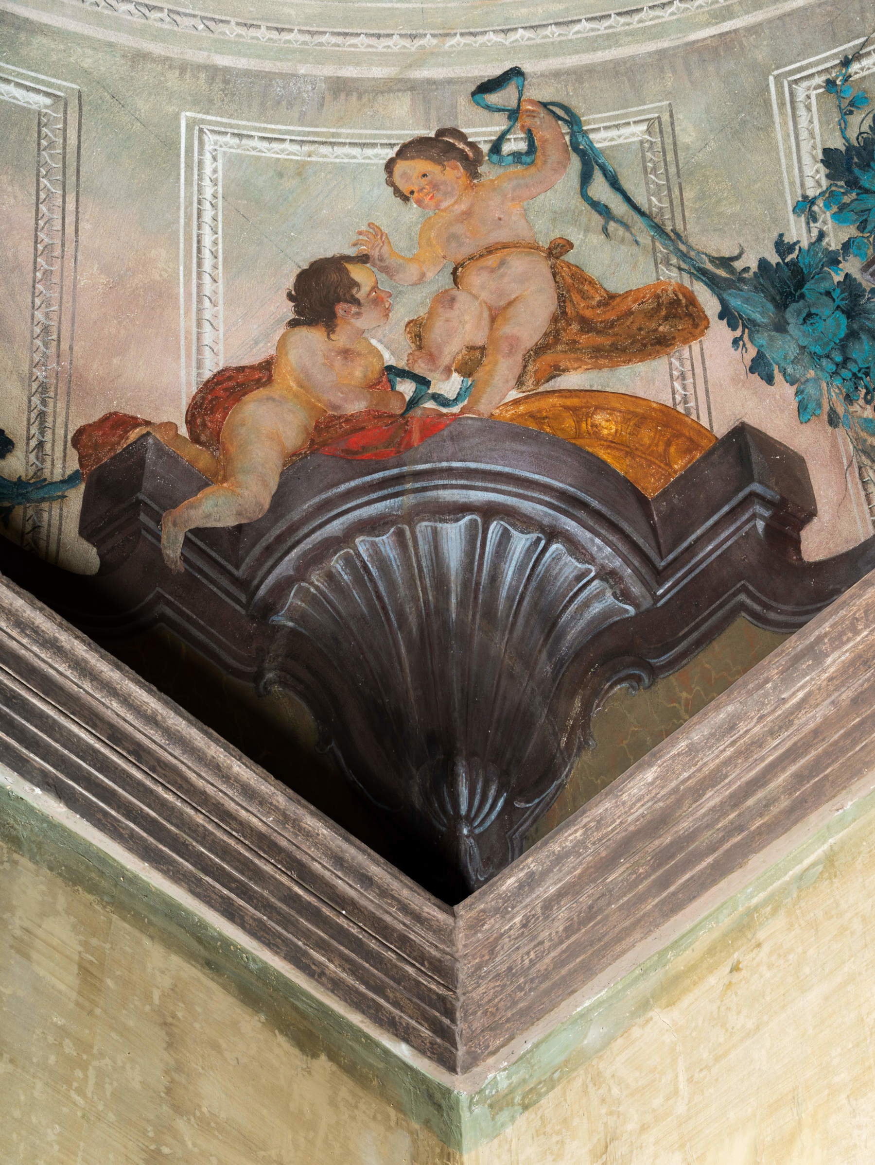 Fresco en el Palazzetto Marcello. Por cortesía del Palazzetto Marcello