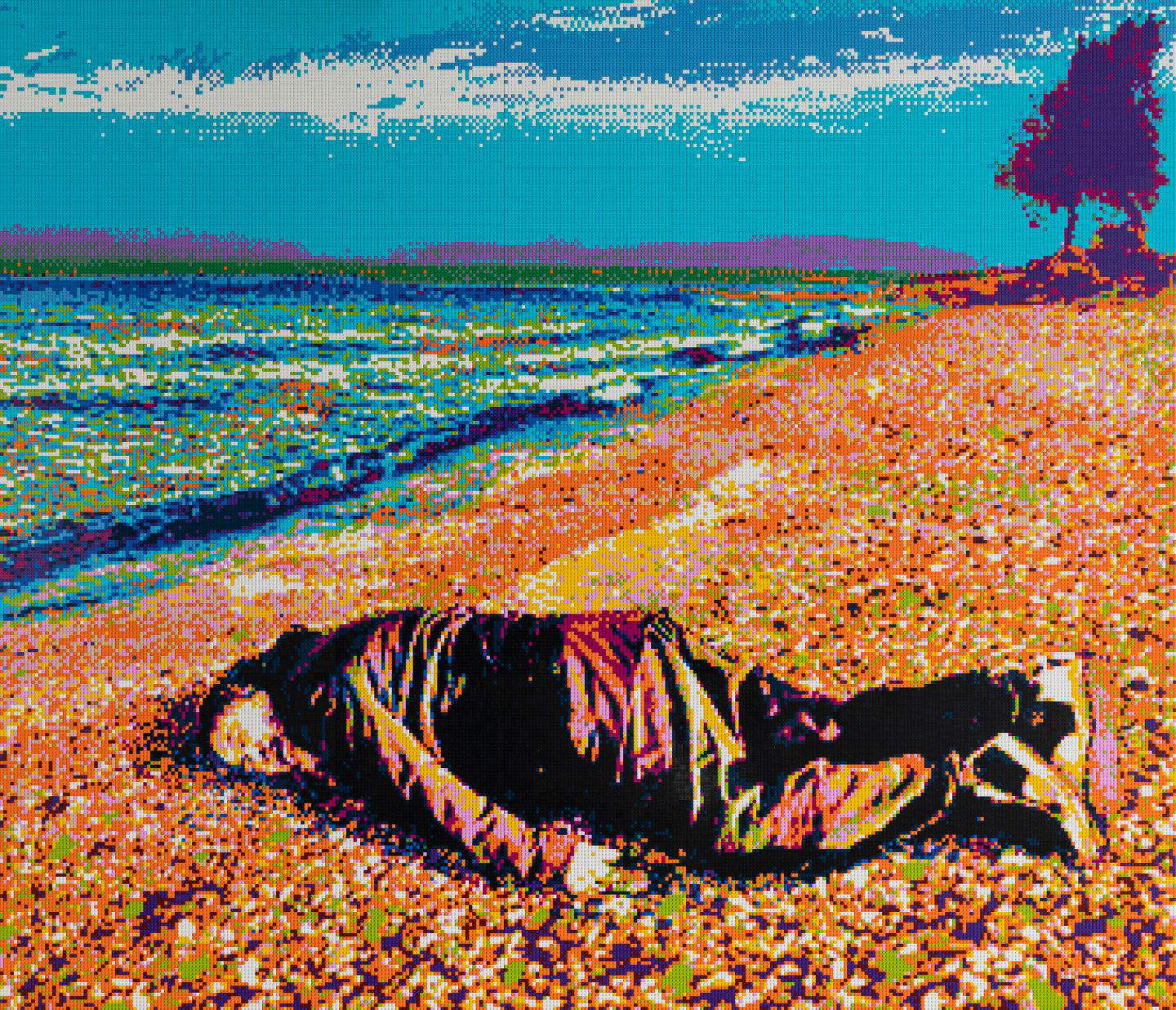 Ai Weiwei, After the death of Marat (2019) Su gentile concessione di Ai Weiwei Studio e Galleria Continua