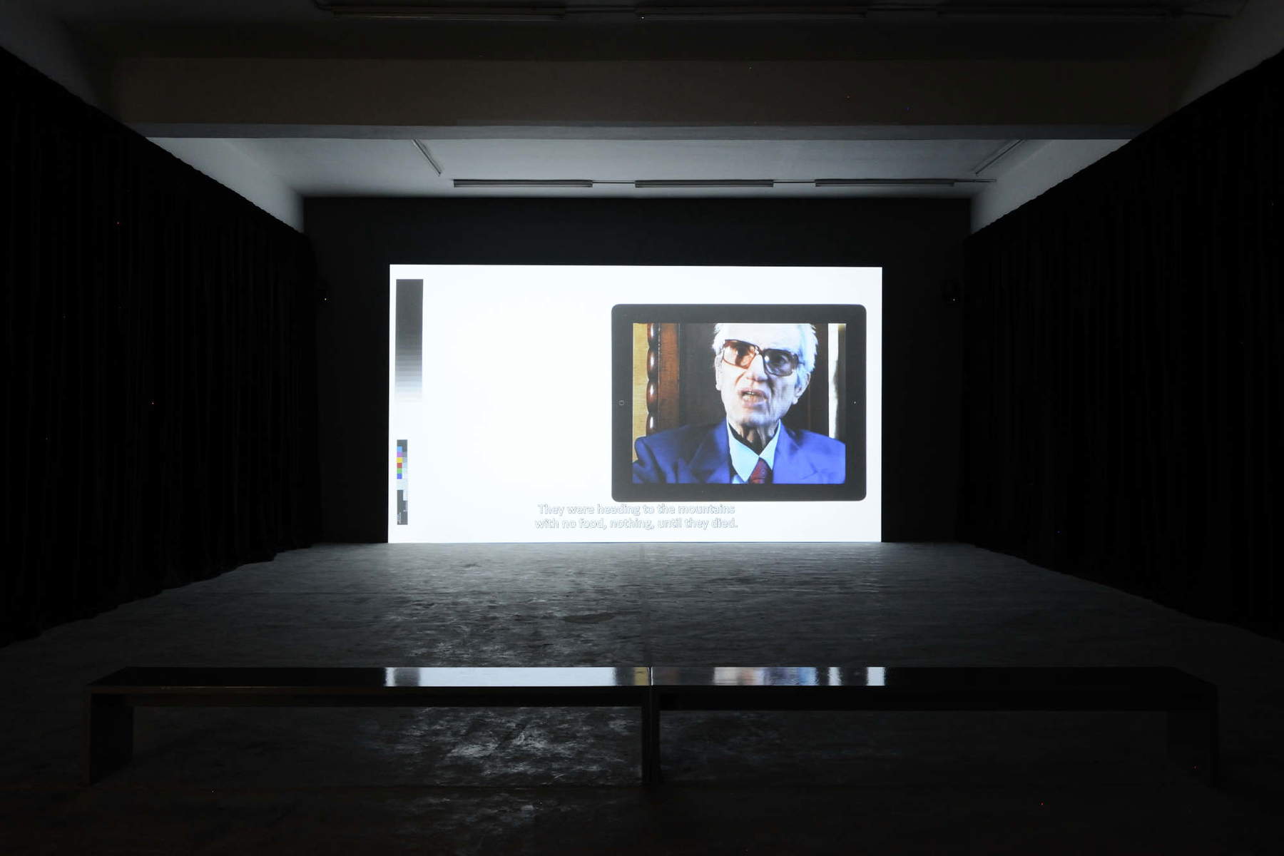 Akram Zaatari, On Photography, Dispossession and Times of Struggle (Sur la photographie, la dépossession et les temps de lutte) (2017 ; vidéo HD, couleur, son, durée 37', édition 2/7 + 2AP). Acquis par la Thomas Dane Gallery, Londres et Naples &copy; Akram Zaatari. Avec l&rsquo;autorisation de l&rsquo;artiste et de la Thomas Dane Gallery