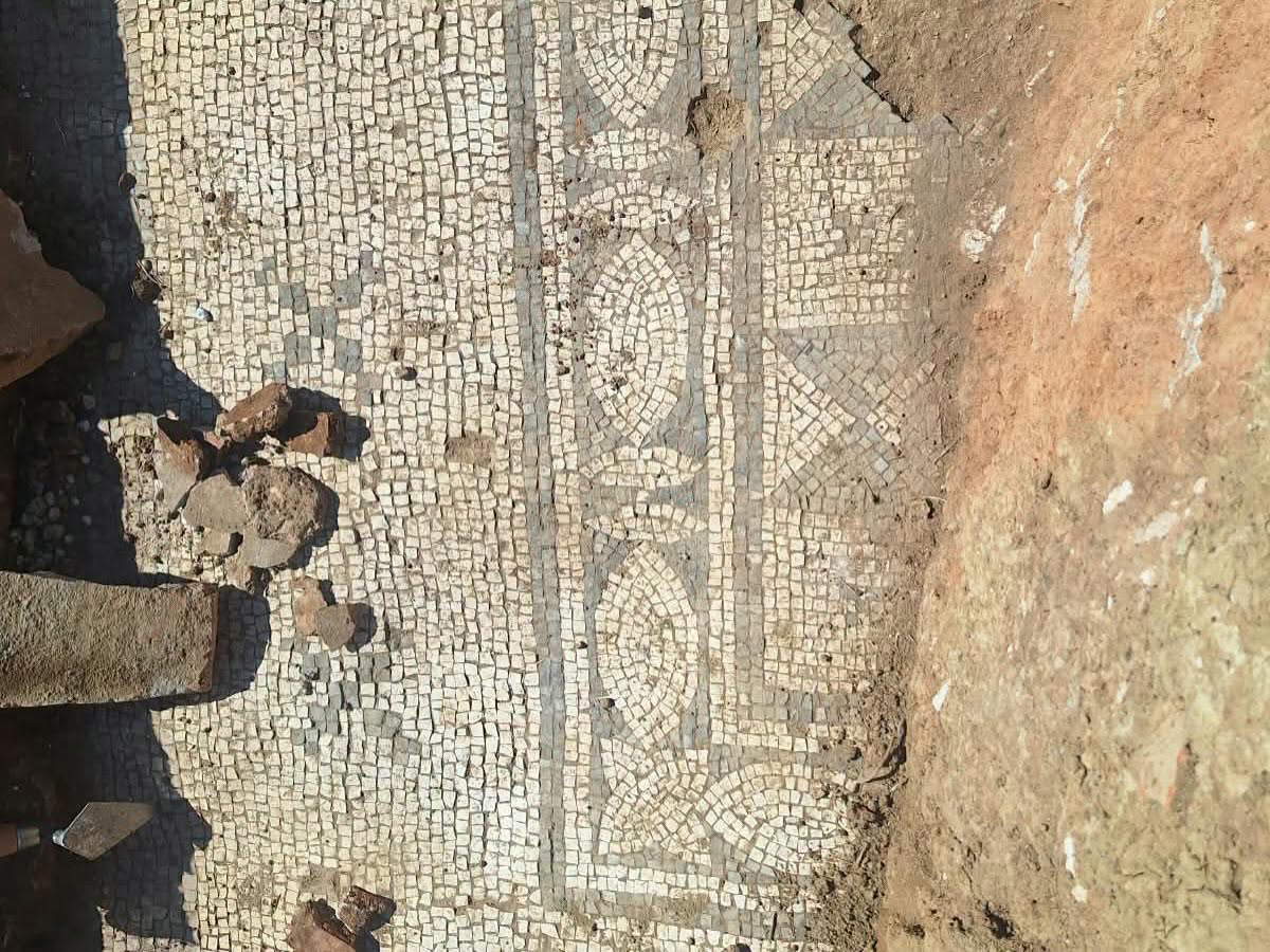 Floors decorated with polychrome mosaics, human figures, and geometric patterns. Photo: &copy; Facebook Profile - Vjosa - National Park