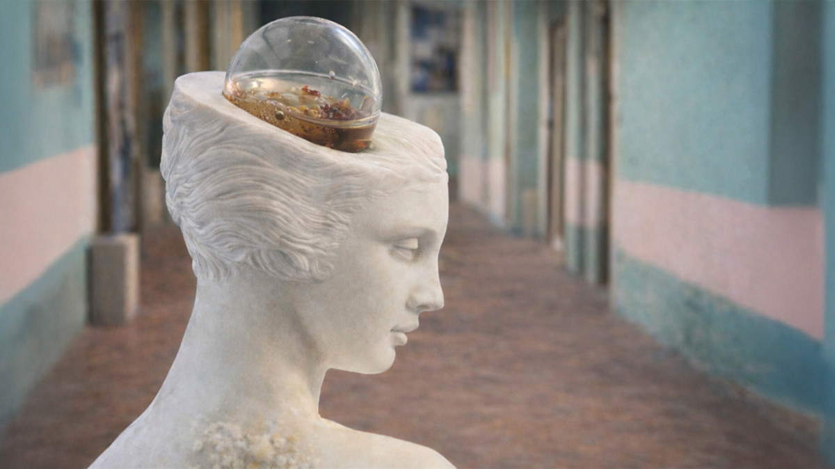 Restorative bacteria from ENEA's microbial collection join contemporary art sculptures 