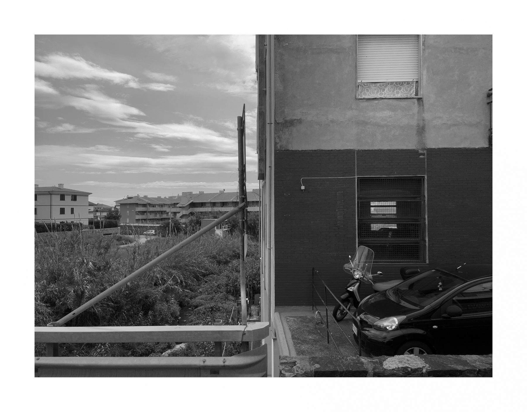 Alex Hanimann, Untitled [Building with Landscape] from the series 