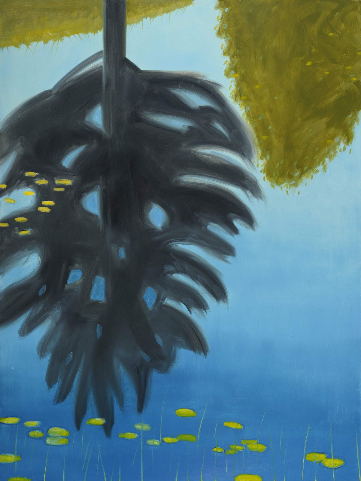 Alex Katz, «Reflejos» (2007; óleo sobre lienzo, 243,8 x 182,9 cm). Por cortesía de la Galerie Thaddaeus Ropac. &copy; Alex Katz / ARS, Nueva York 2026. Foto: Paul Takeuchi &copy; Adagp, París 2026