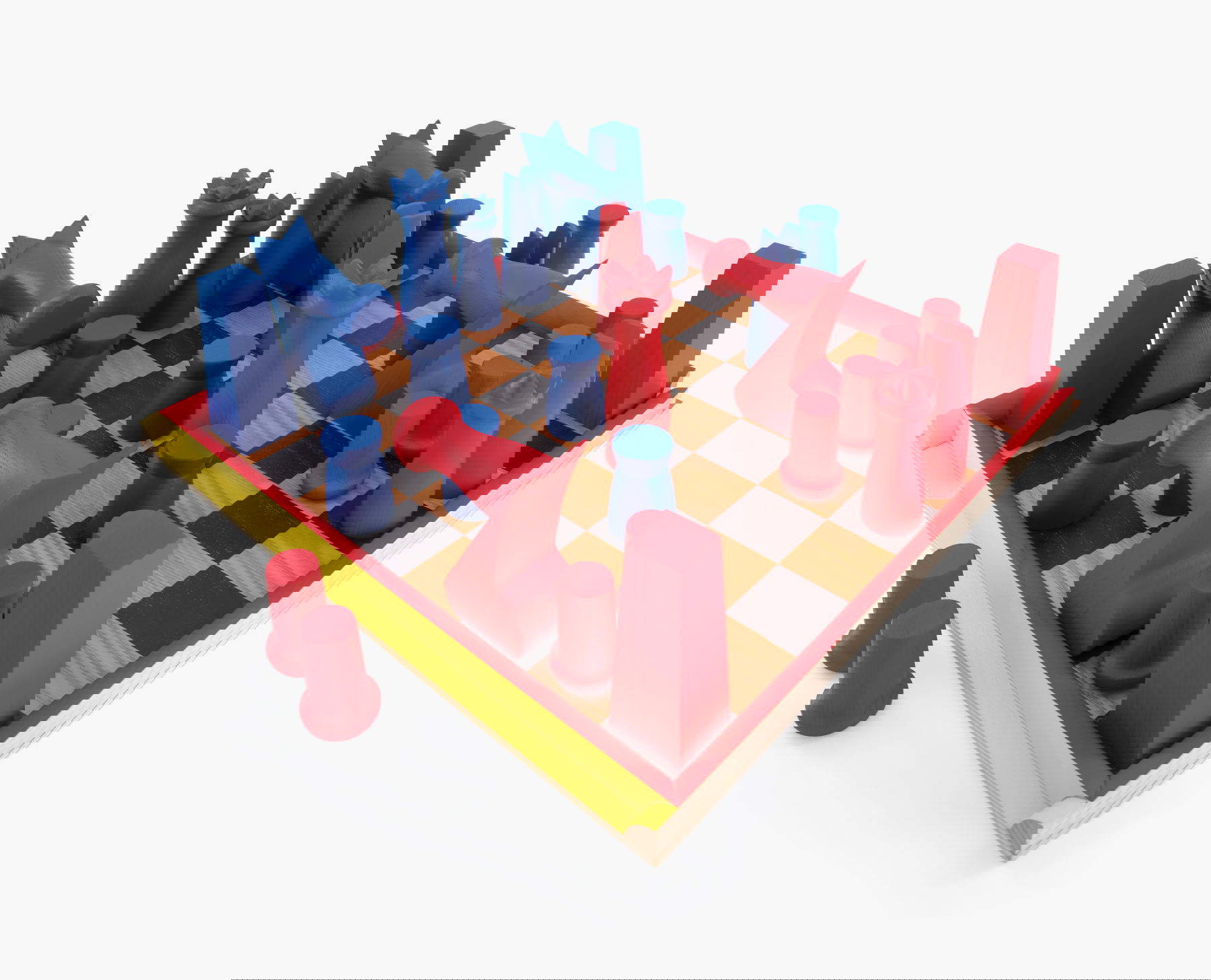 Alexander Calder's chess set. Photo: Eloise