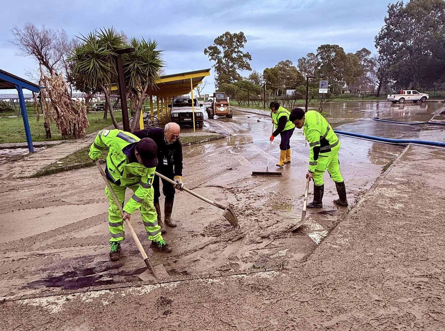 Flooding at the National Museum of the Sibaritide