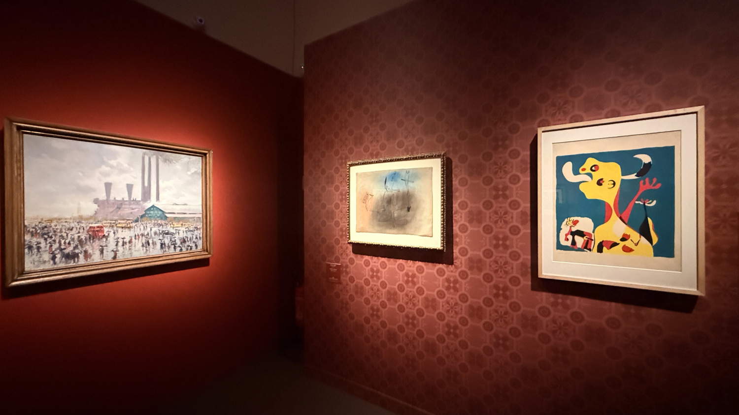 Mise en place de l'exposition