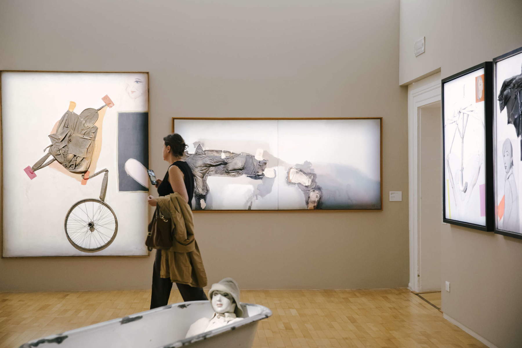 Exhibition layouts. Photo: Umberto Santoro