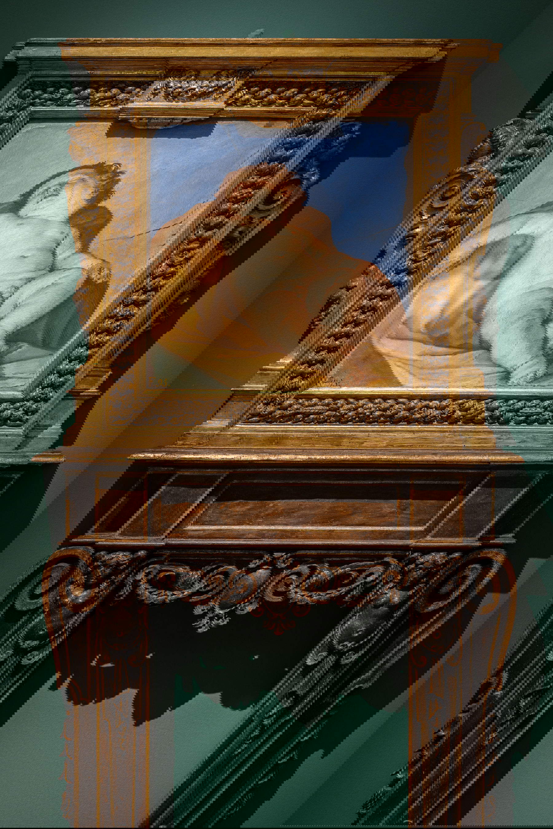 Allestimento della mostra Bernini e i Barberini presso Palazzo Barberini a Roma. Foto: Alberto Novelli