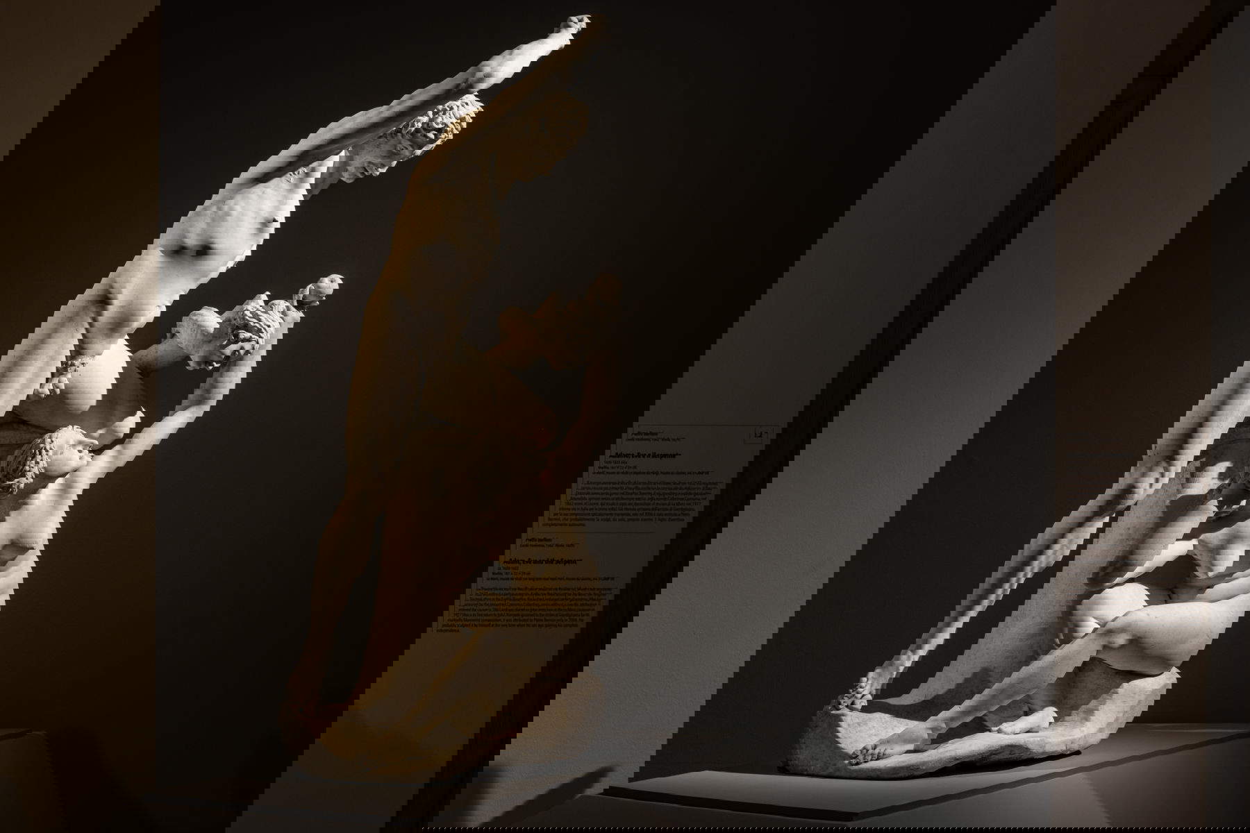 Allestimento della mostra Bernini e i Barberini presso Palazzo Barberini a Roma. Foto: Alberto Novelli