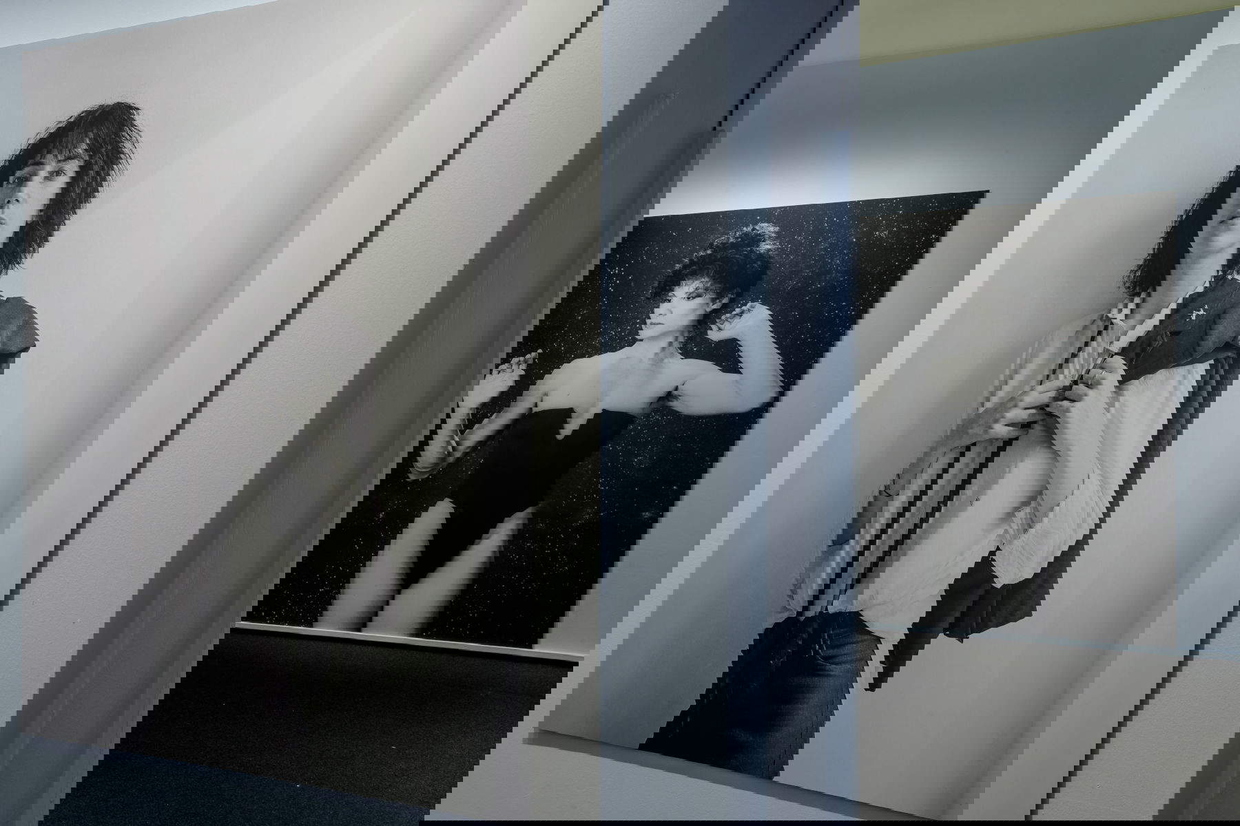 Aufbau der Ausstellung Robert Mapplethorpe. Die Formen des Begehrens im Palazzo Reale. Foto: &copy;Andrea Avezzu