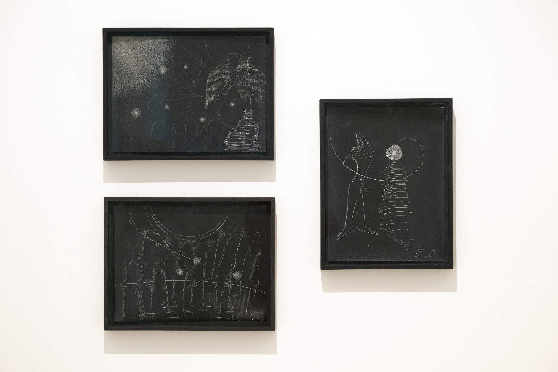 Einrichtung der Ausstellung Vincenzo Agnetti. Heute ist ein Jahrhundert. Foto: Perottino