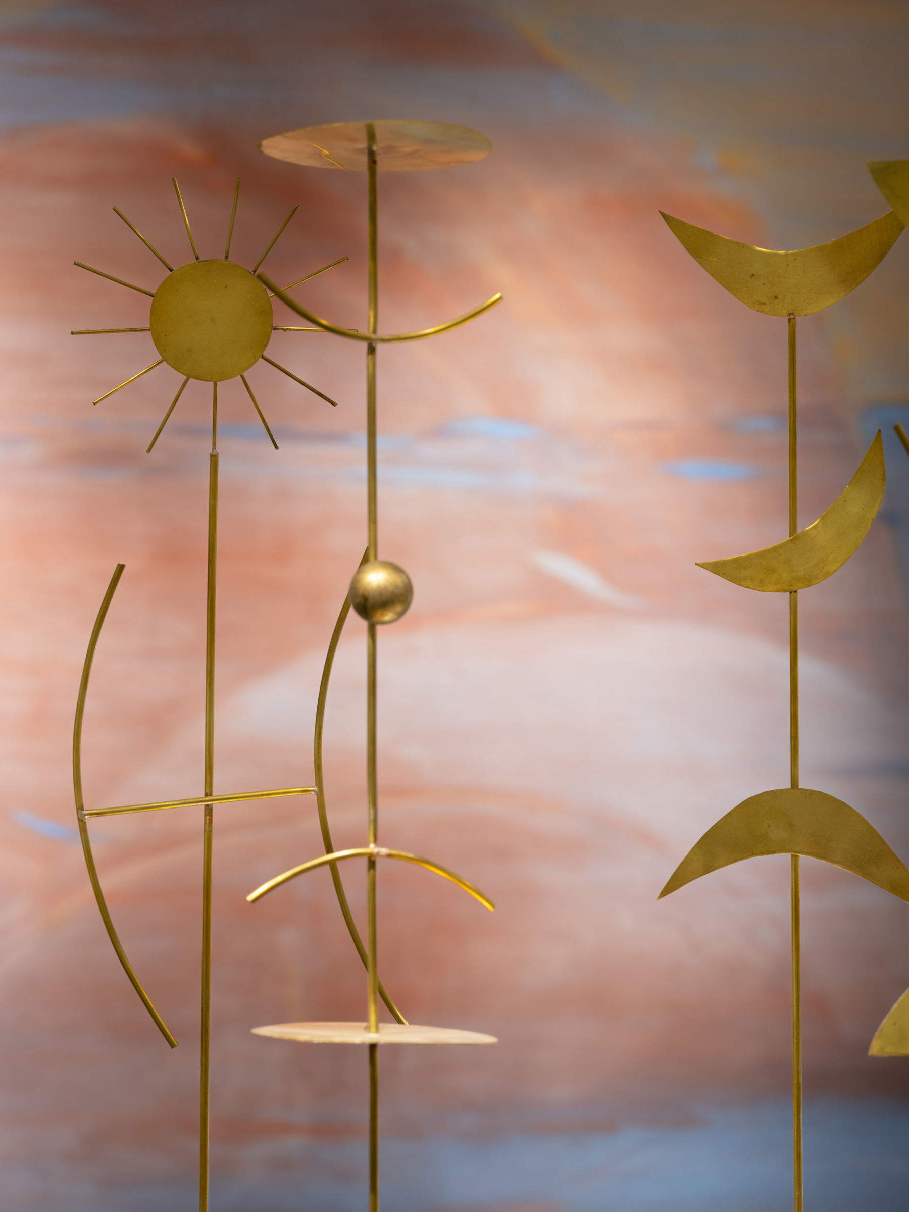 Setting up of the Waves exhibition at Sanlorenzo House. Photo: &copy;Ugo Carmeni Studio 2026