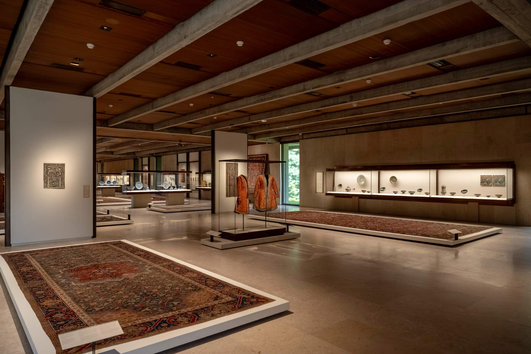 Aménagement du musée Calouste Gulbenkian. Crédits : Musée Calouste Gulbenkian &copy;Pedro Pina