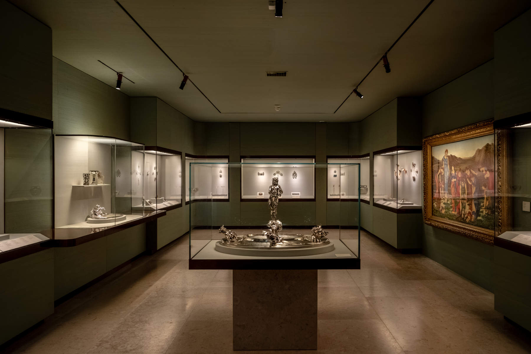 Aménagement du musée Calouste Gulbenkian. Crédits : Musée Calouste Gulbenkian &copy;Pedro Pina