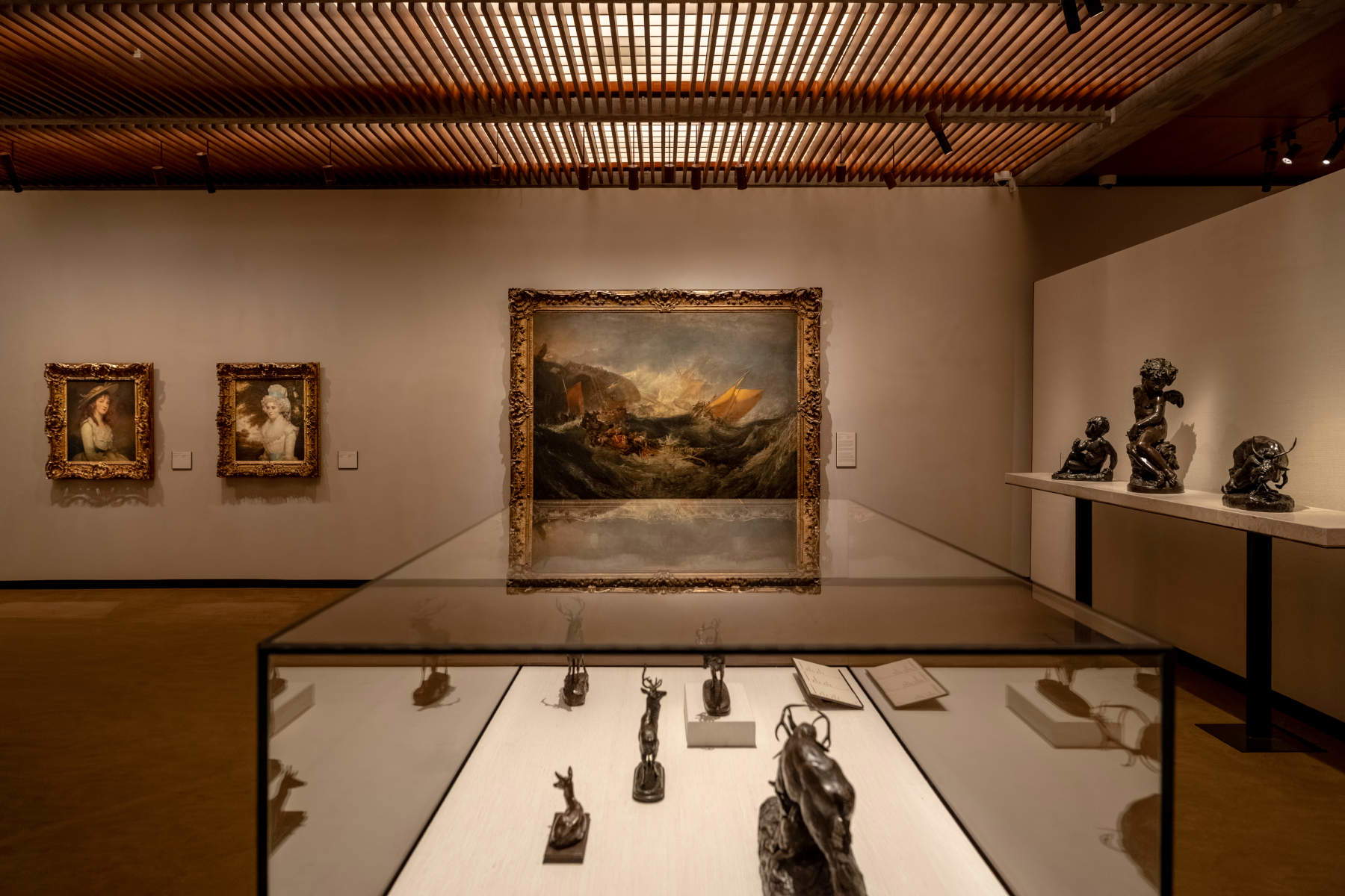 Aménagement du musée Calouste Gulbenkian. Crédits : Musée Calouste Gulbenkian &copy;Pedro Pina