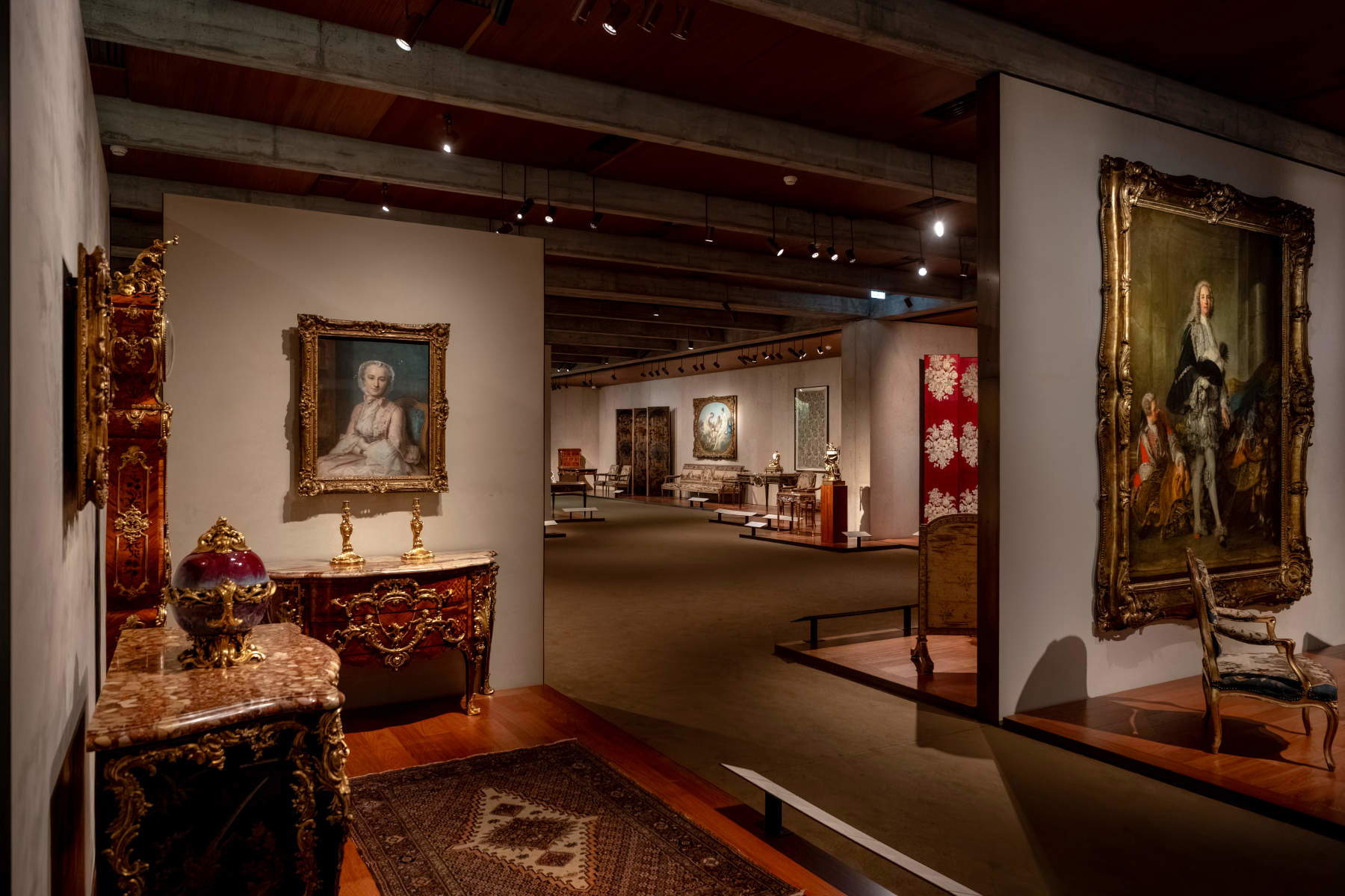 Aménagement du musée Calouste Gulbenkian. Crédits : Musée Calouste Gulbenkian &copy;Pedro Pina