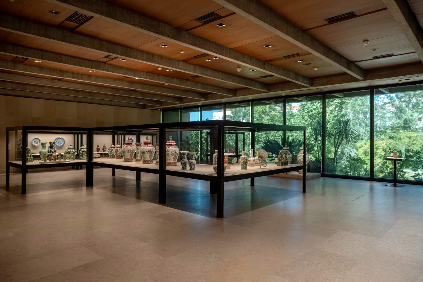 Aménagement du musée Calouste Gulbenkian. Crédits : Musée Calouste Gulbenkian &copy;Pedro Pina
