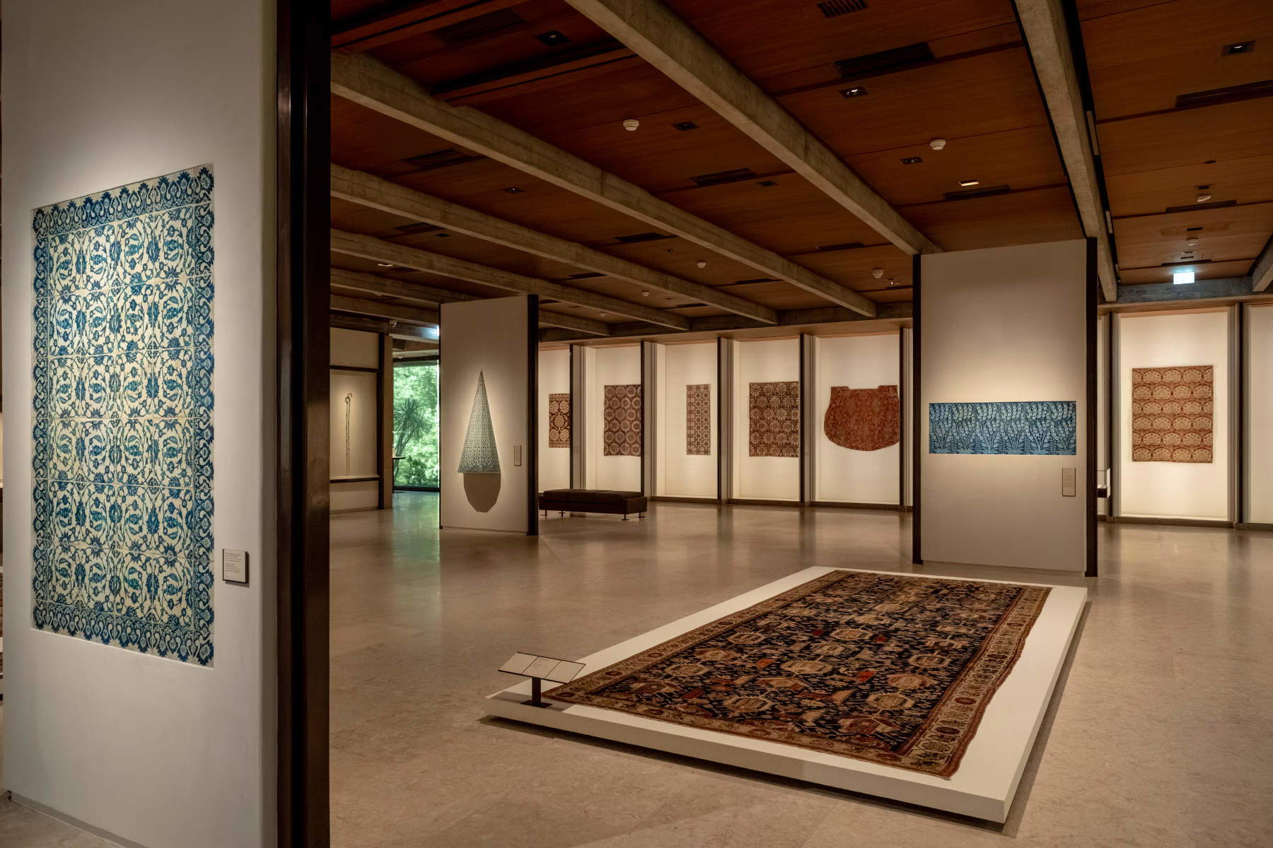 Aménagement du musée Calouste Gulbenkian. Crédits : Musée Calouste Gulbenkian &copy;Pedro Pina