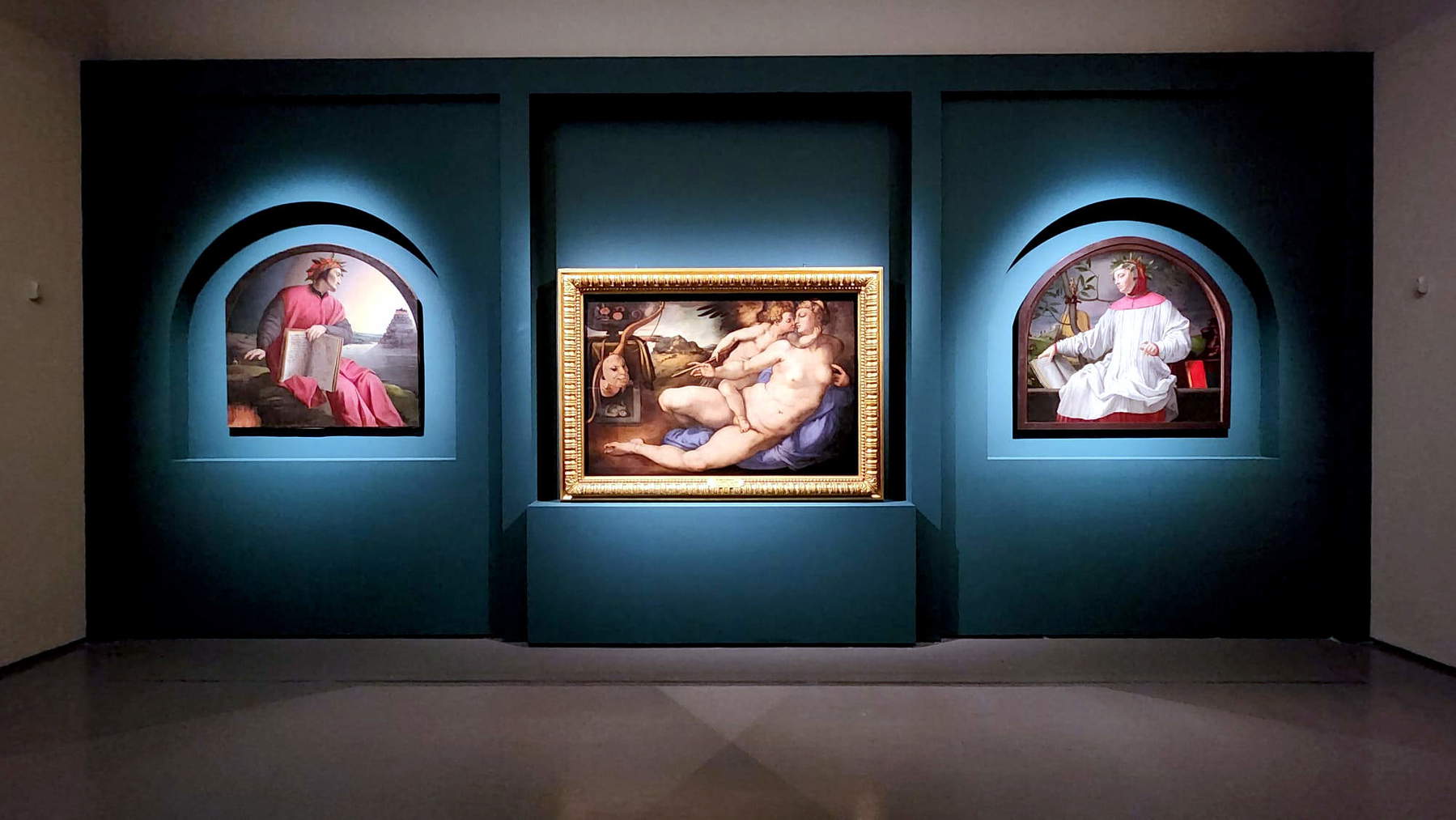 View of the exhibition installation at the Scuderie del Quirinale. Photo: Finestre sull'Arte