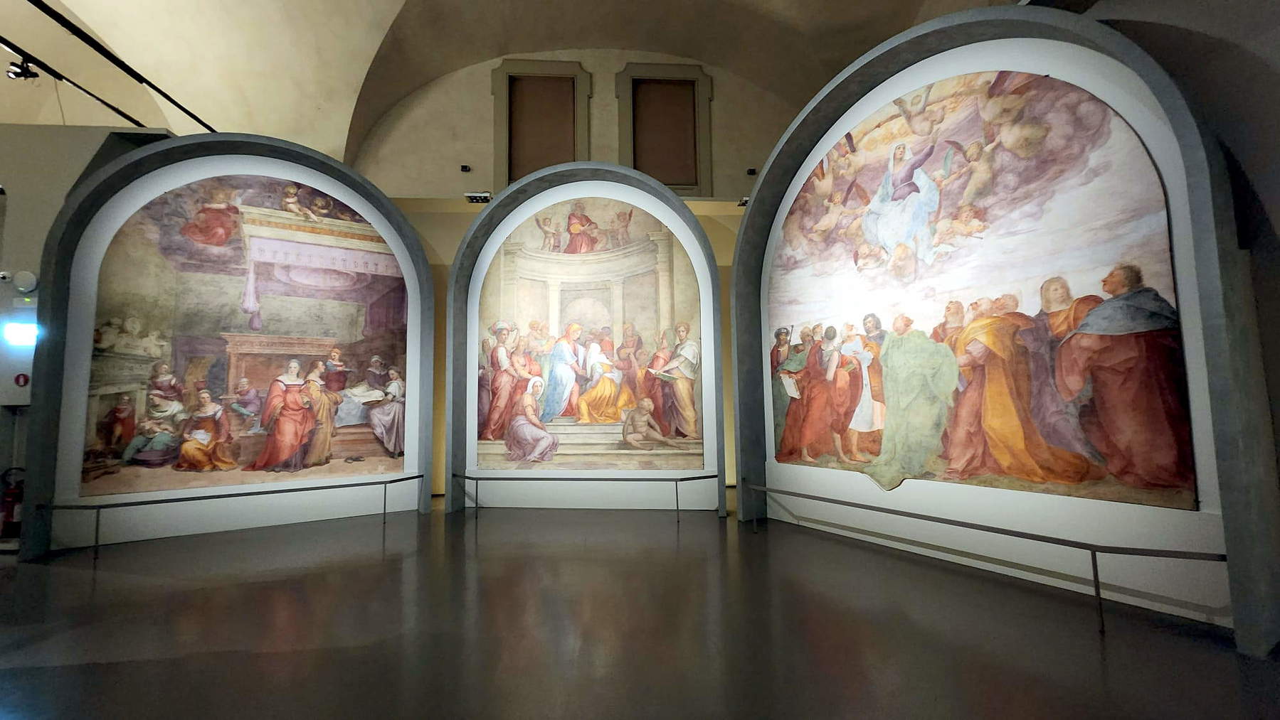 View of the exhibition installation at the Scuderie del Quirinale. Photo: Finestre sull'Arte