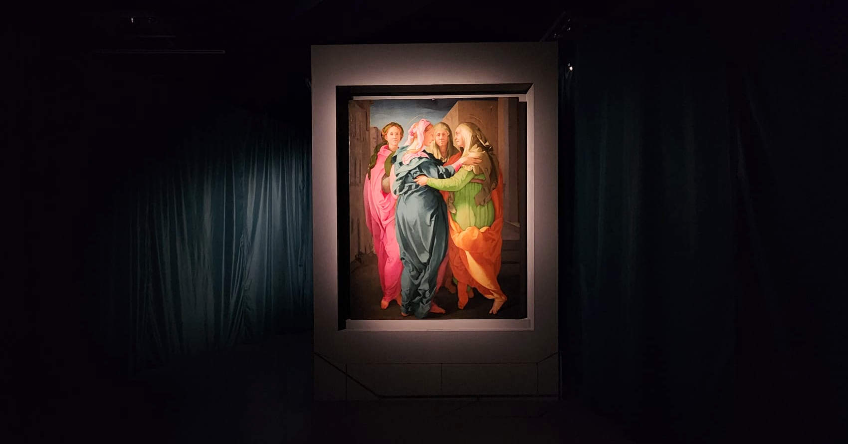 View of the exhibition installation at the Scuderie del Quirinale. Photo: Finestre sull'Arte