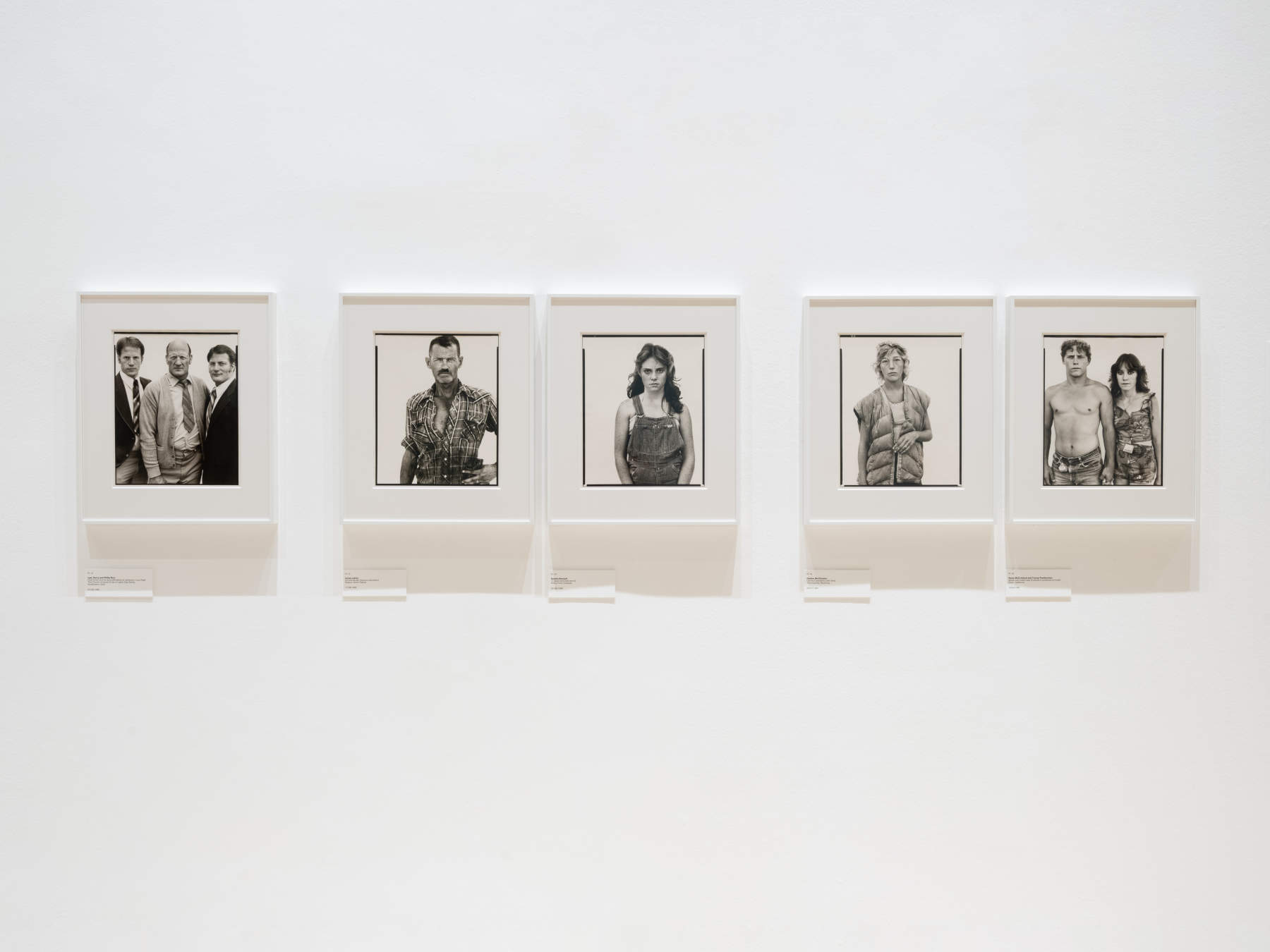 Vista de la exposición «Richard Avedon. In the American West. 1979-1984». Foto: Daniele Molajoli &copy; Azienda Speciale Palaexpo