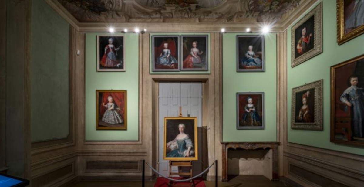 Stupinigi, neue Crivelli- und Principini-Säle im Einrichtungsmuseum