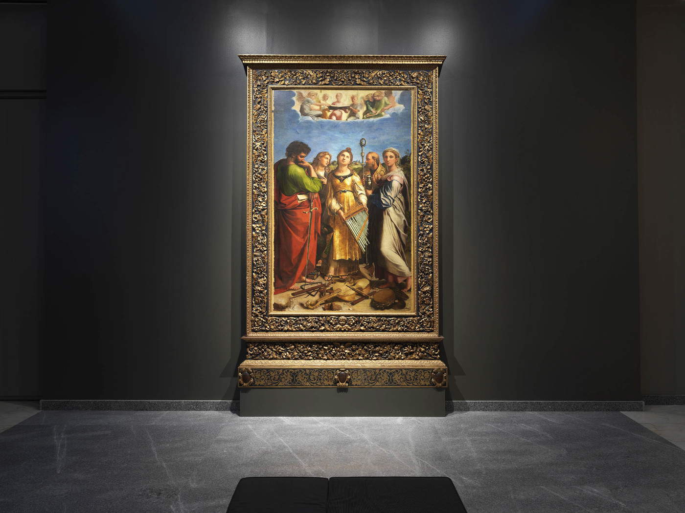 Set design for *The Ecstasy of Saint Cecilia*. Photo: Dario Lasagni
