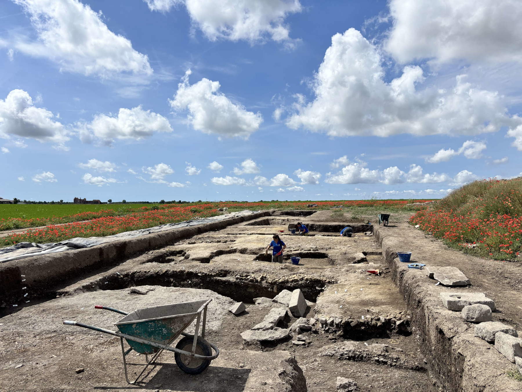 Parque Arqueológico de Altino, fotoexcavación, talleres