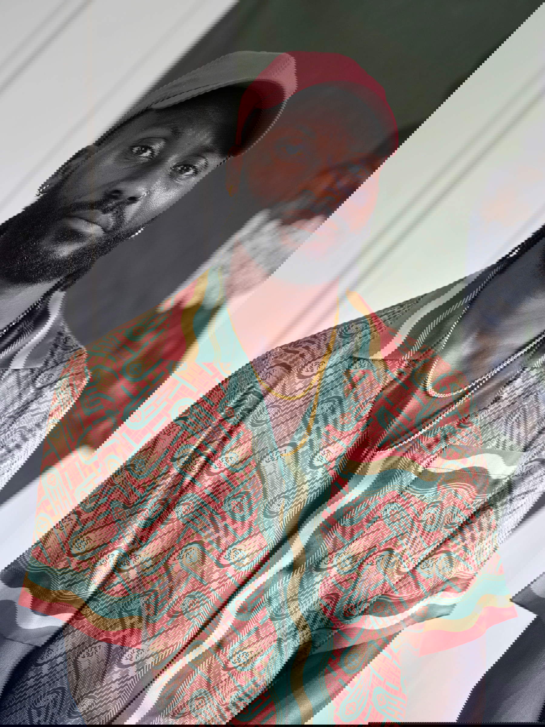 Amoako Boafo. Photo credits: Nii Odzenma