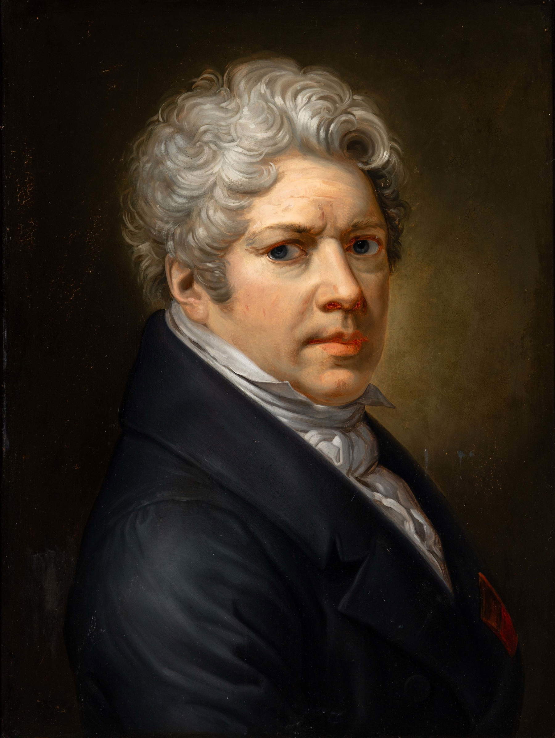 Andrea Appiani, Self-Portrait (circa 1810–1811; oil on panel, 61 x 45.5 cm)