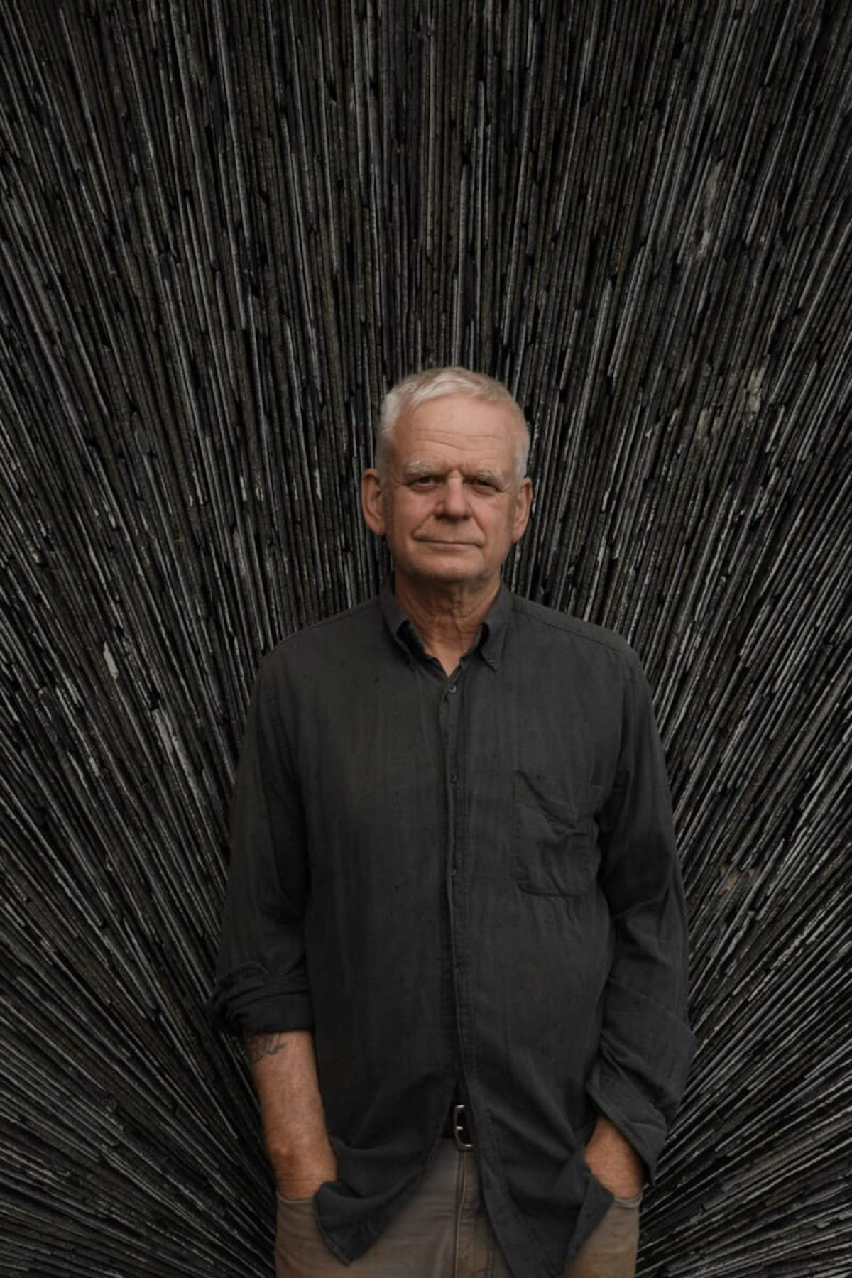 Andy Goldsworthy, 2024. Aufgenommen in Dumfriesshire, Schottland. Mit freundlicher Genehmigung von Andy Goldsworthy