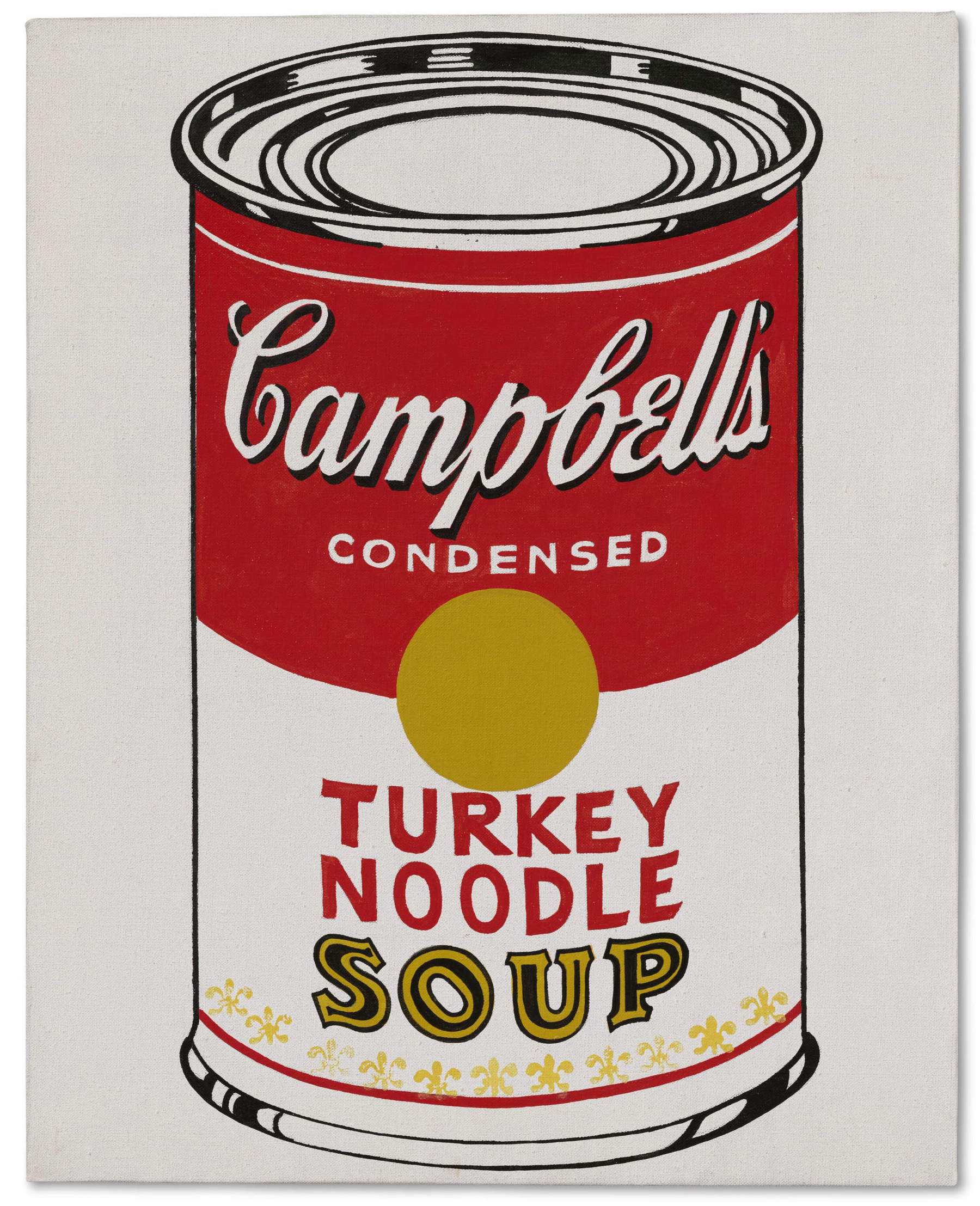 Andy Warhol, Campbell’s Suppendose „Turkey Noodle“