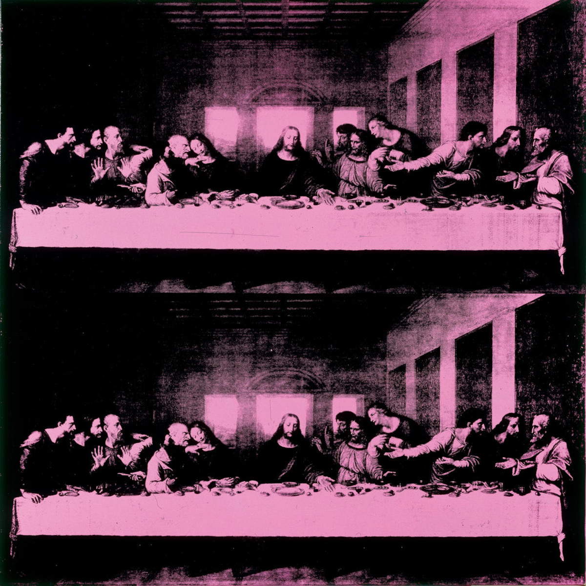 Andy Warhol, „Das letzte Abendmahl“ (1987; Sammlungen von Cr&eacute;dit Agricole Italia)