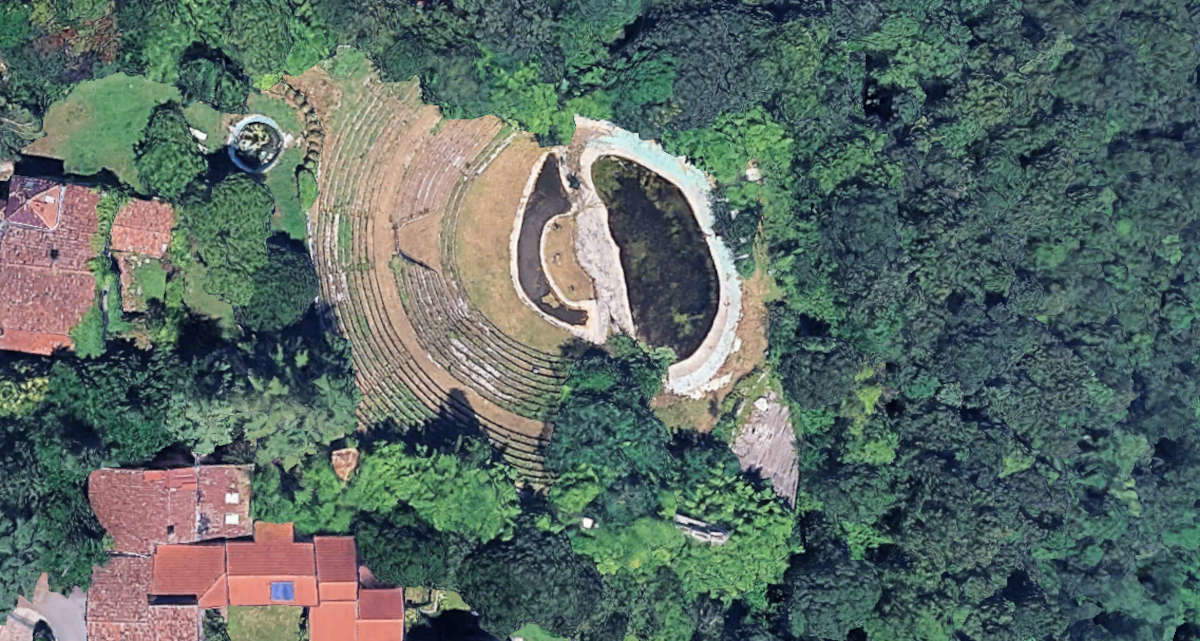 The Berico Amphitheater from above. Photo: Google Maps