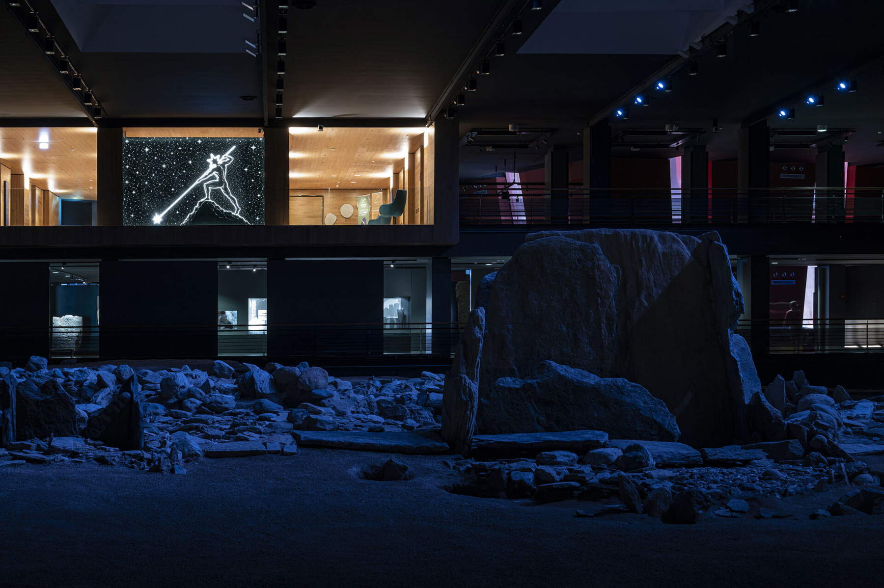 Angelo Bonello, Axis Mundi, 2026 &copy; DanielaPellegriniFoto. Aosta, MegaMuseo