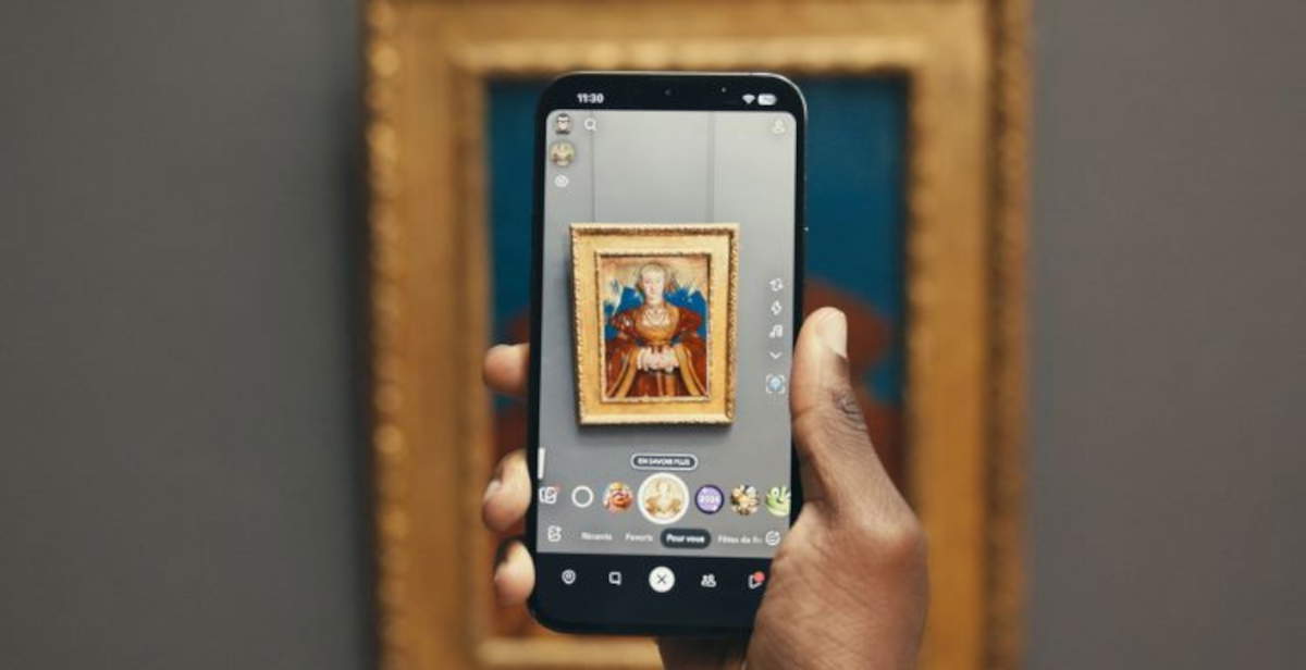 Louvre and Snapchat: six masterpieces come alive in augmented reality