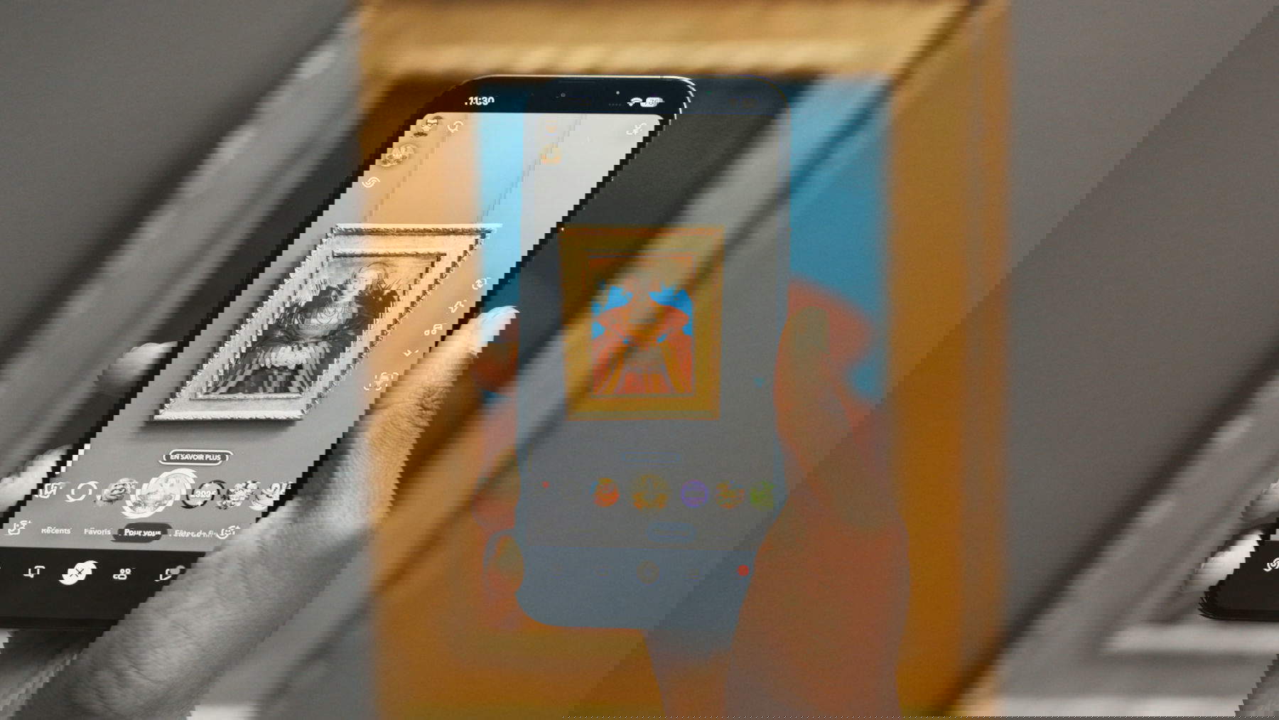 Portrait of Anne of Cleves, augmented reality preview