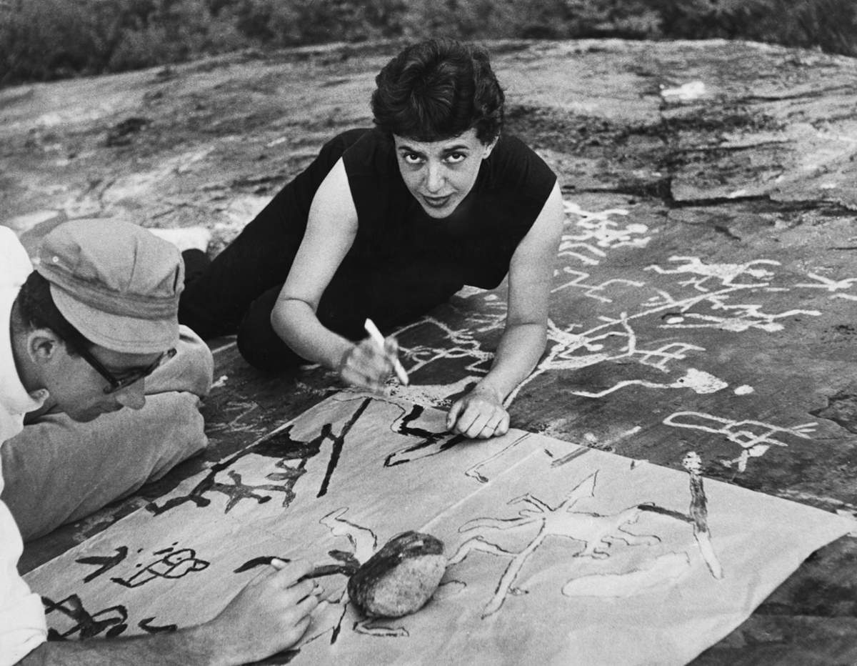 Annabella Rossi, Val Camonica, Roccia di Naquane