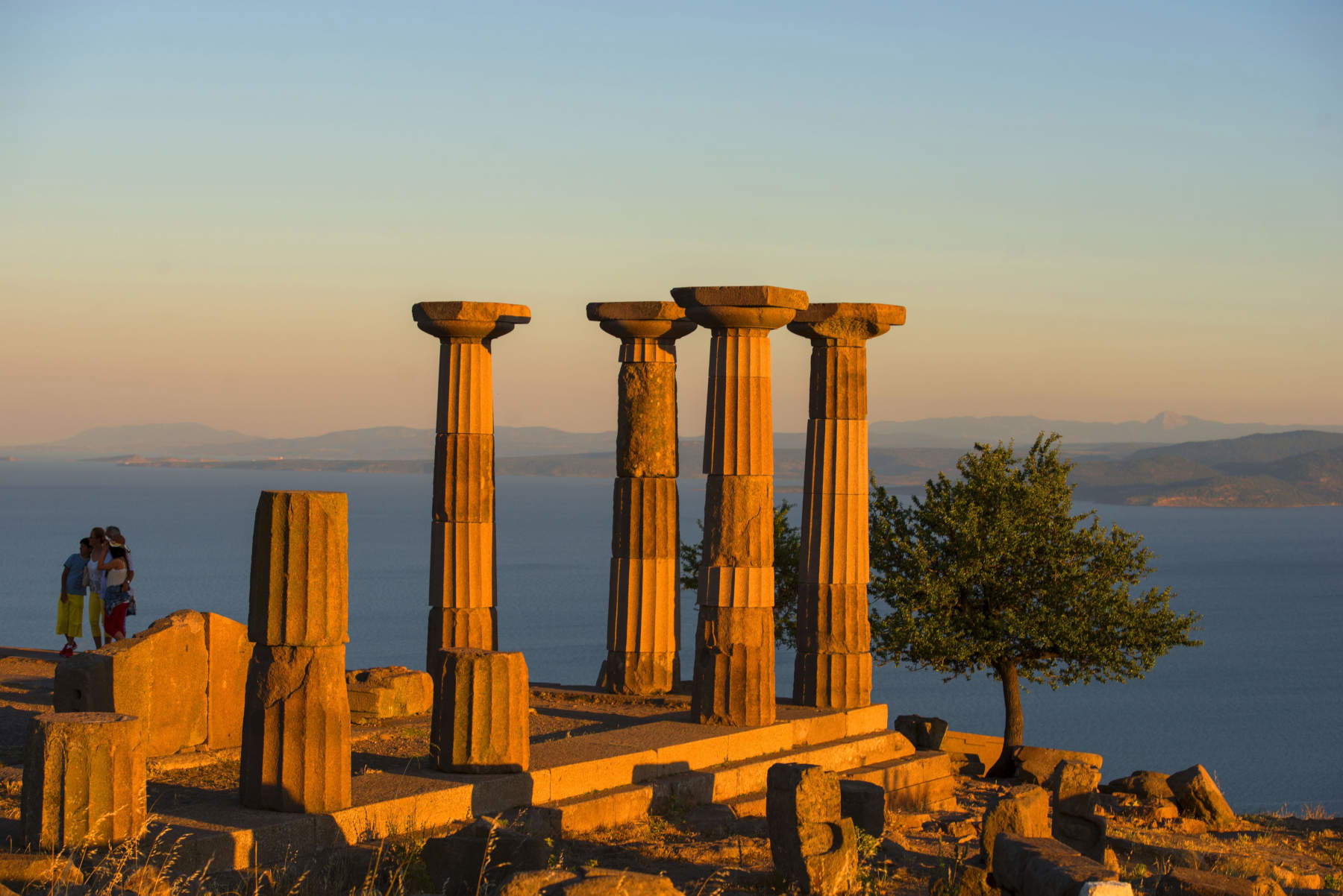 Antica citt&agrave; di Assos, Behramkale, &Ccedil;anakkale. Foto: T&uuml;rkiye Turizm ve Tanıtım Geliştirme Ajansı (&ldquo;TGA&rdquo;)