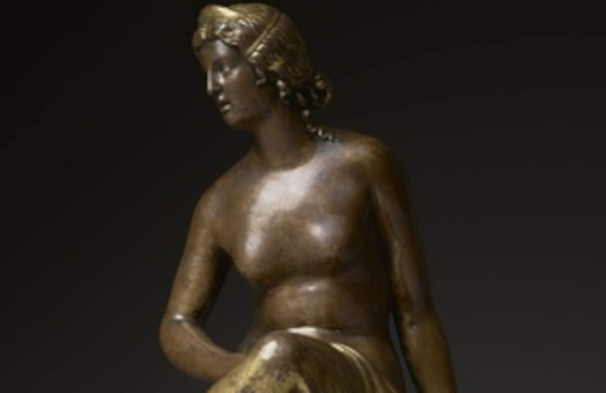 La Ninfa seduta di Pier Jacopo Alari Bonacolsi, detto Antico. Foto: GOV.UK