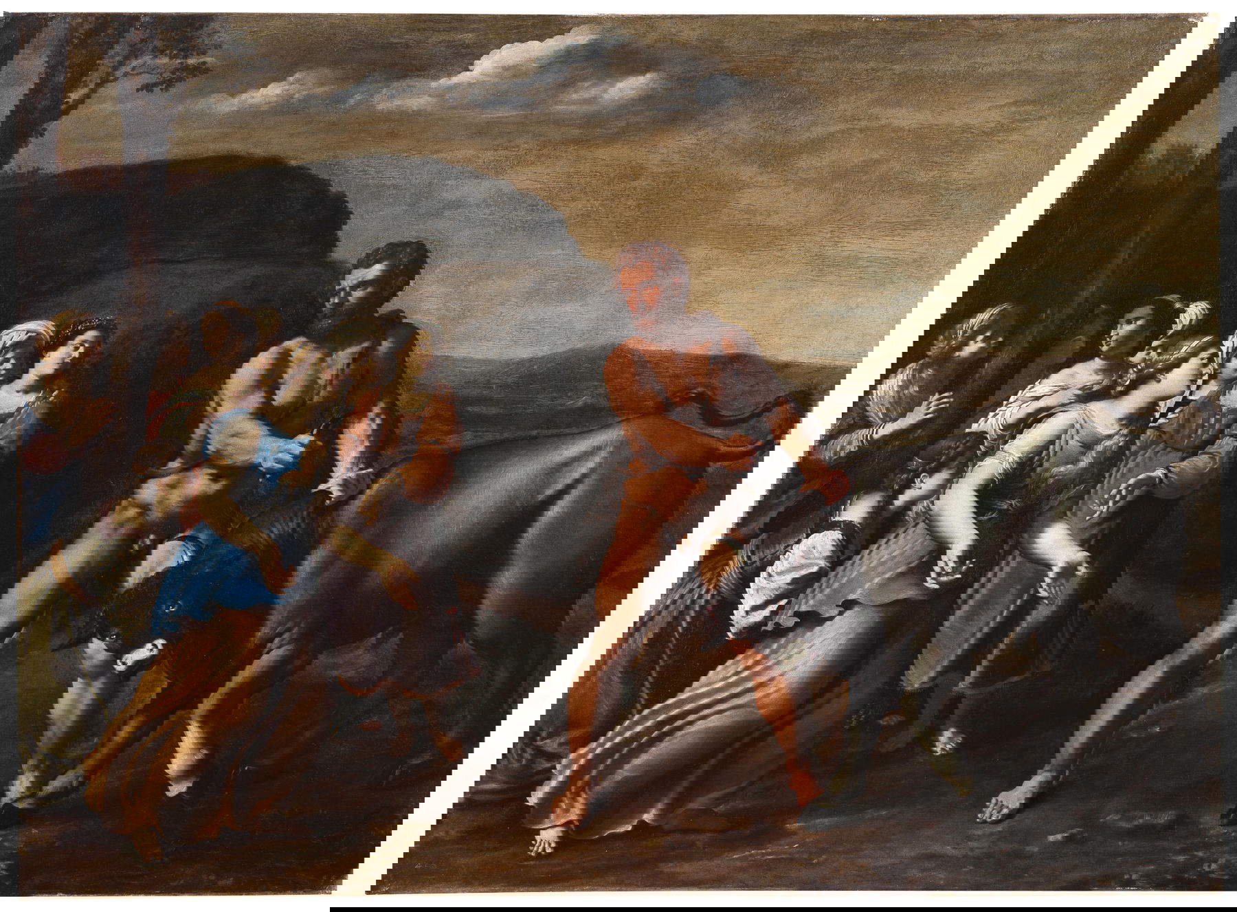 Antiveduto Gramatica, Hercules Taming the Cretan Bull (oil on canvas, 80 x 108 cm). Estimate between &euro;150,000 - 200,000. Photo: &copy; Dorotheum