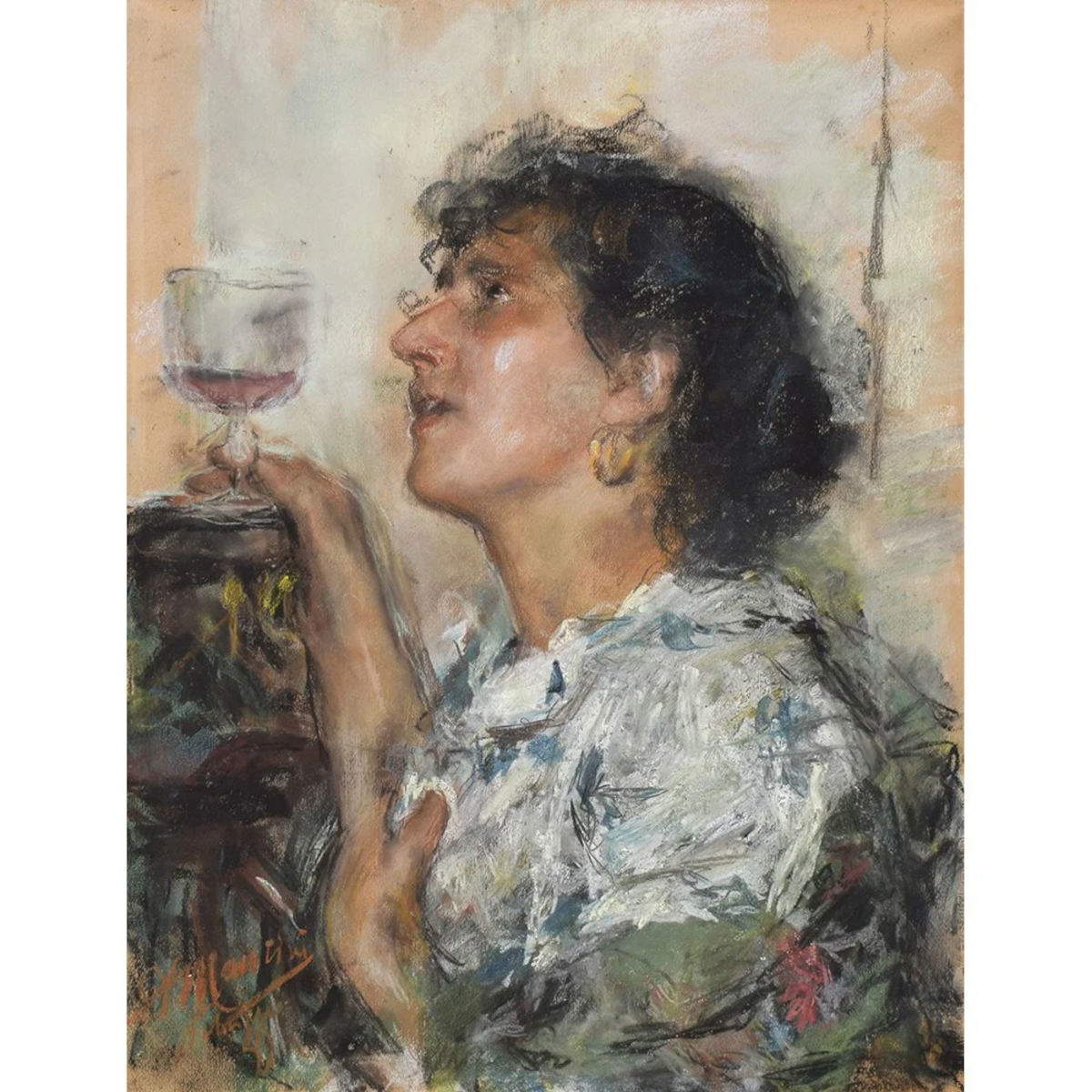 Antonio Mancini, Ebrezza. Foto: PurchaseArte