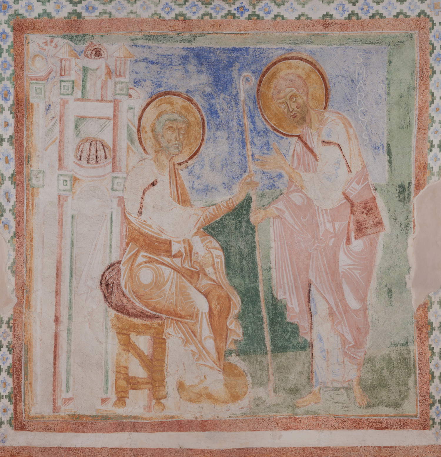 Freskenkrypta, Basilika von Aquileia, Geschichten von Markus. Mit freundlicher Genehmigung der Stiftung So.Co.Ba. &copy; V. Makovac