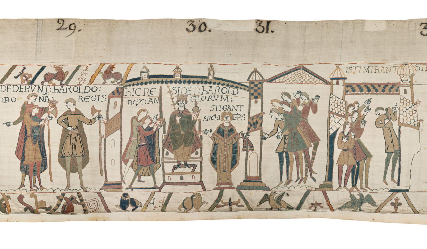 Tapisserie de Bayeux &copy; La Fabrique de patrimoines en Normandie, Antoine Cazin