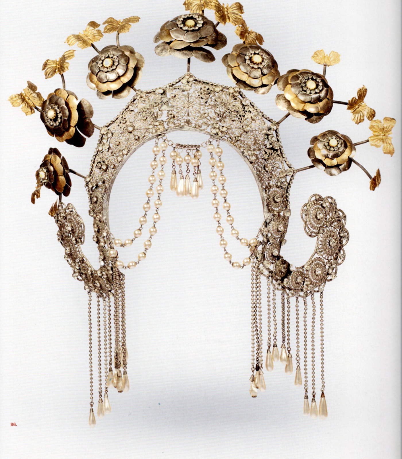 Couronne portée par Maria Callas (1923-1977) pour 